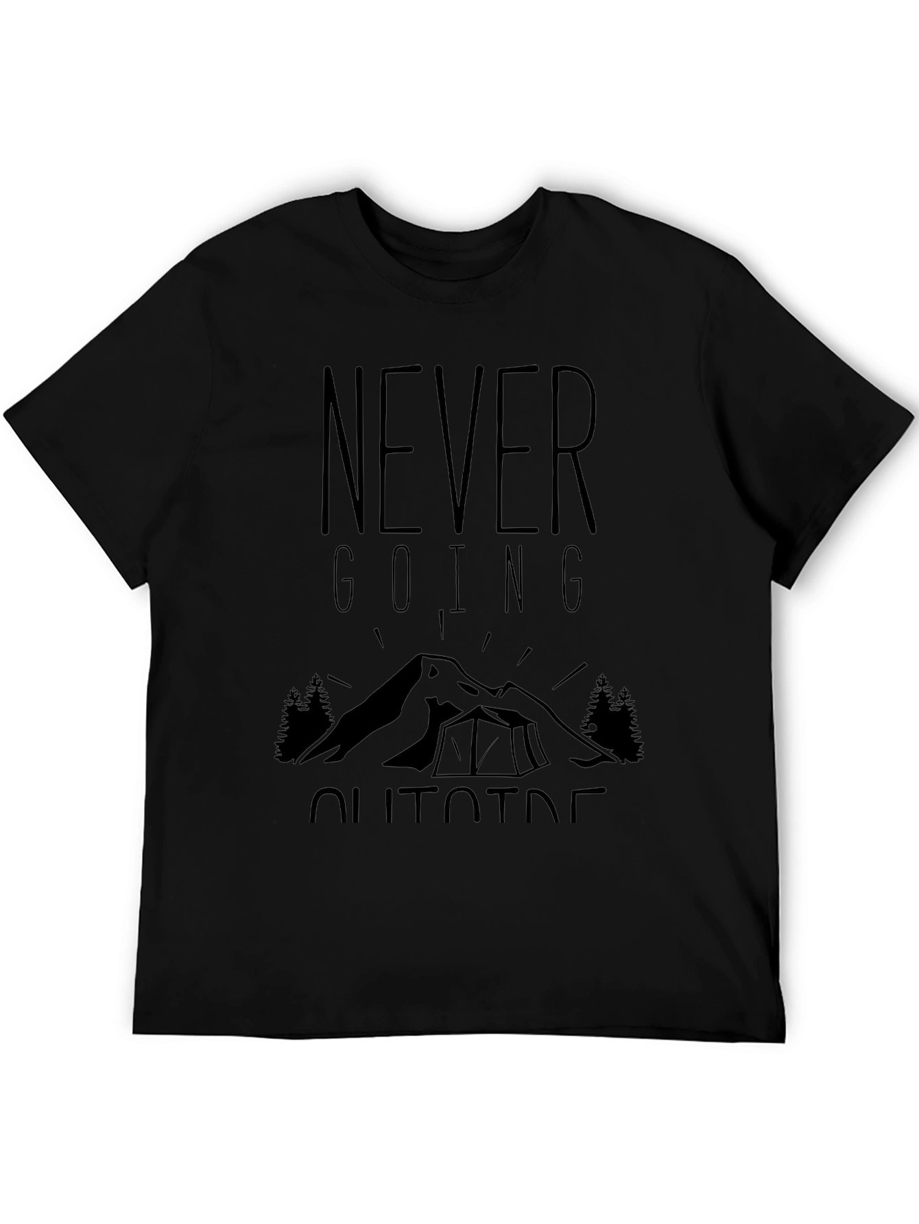Never Going Outside Graphic Tee
