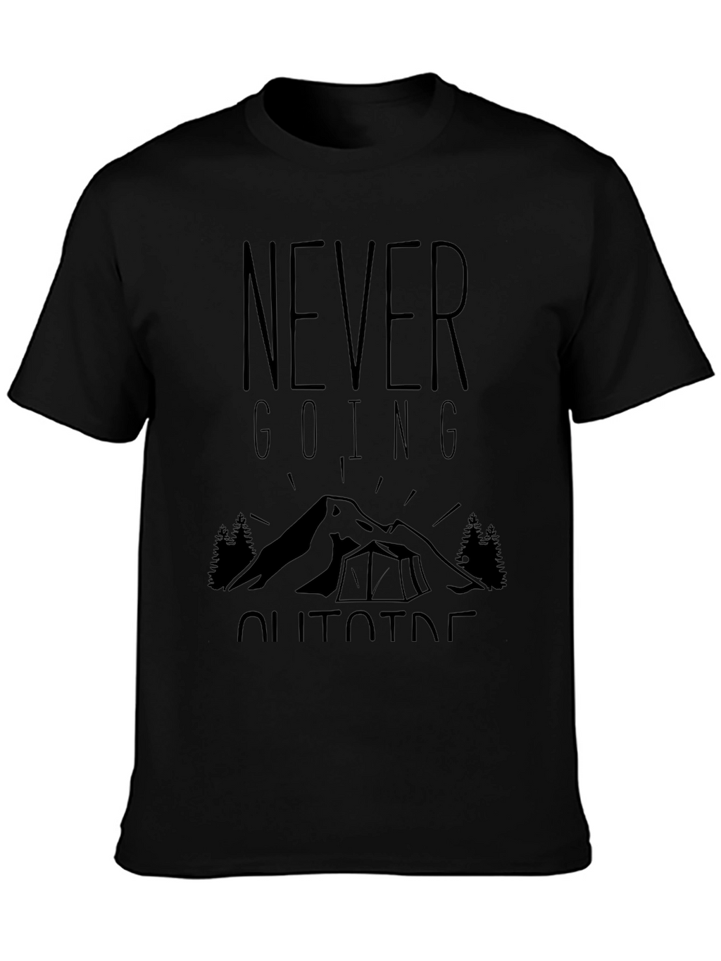 Never Going Outside Graphic Tee