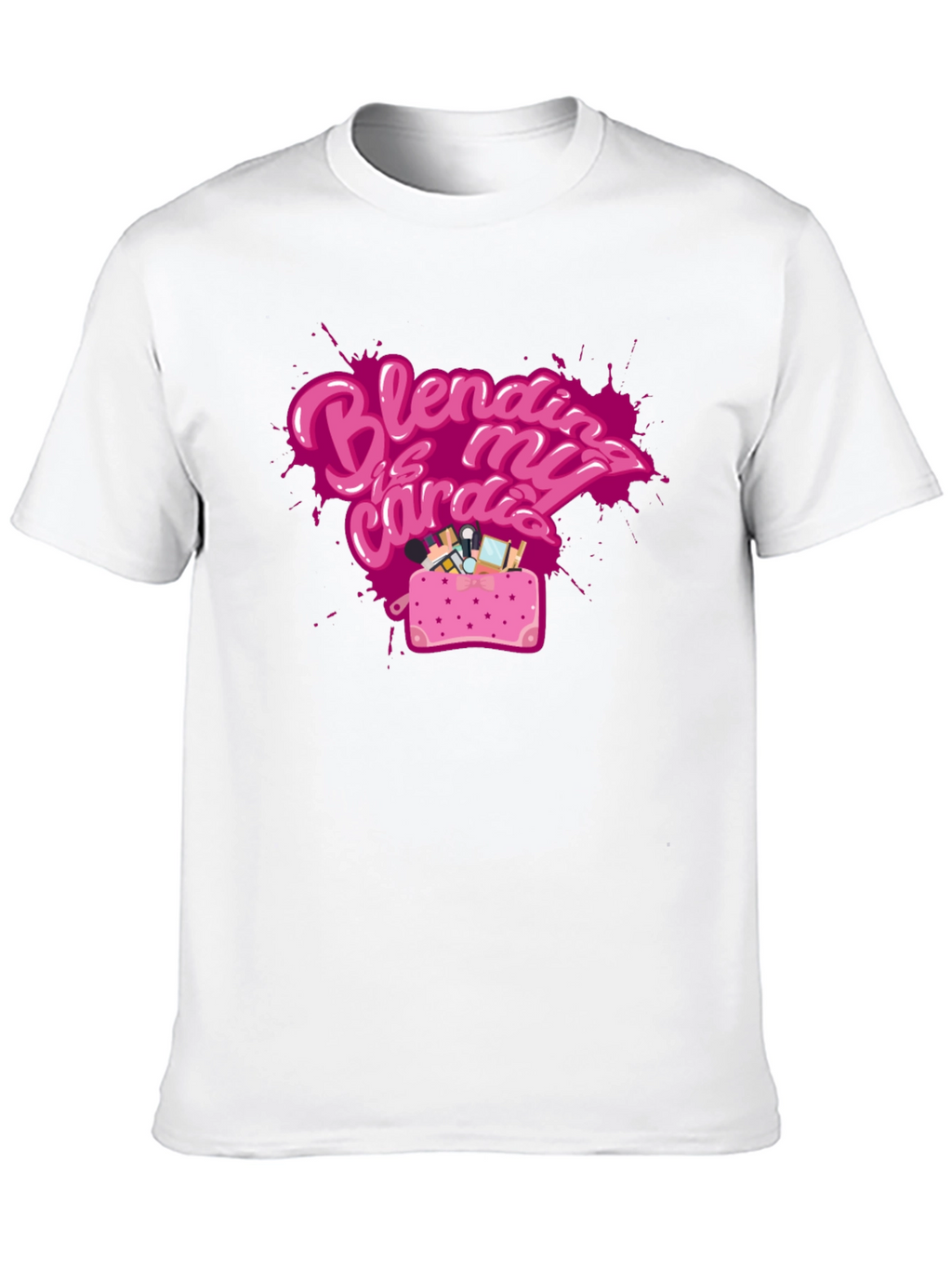Blending is My Cardio Black T-Shirt