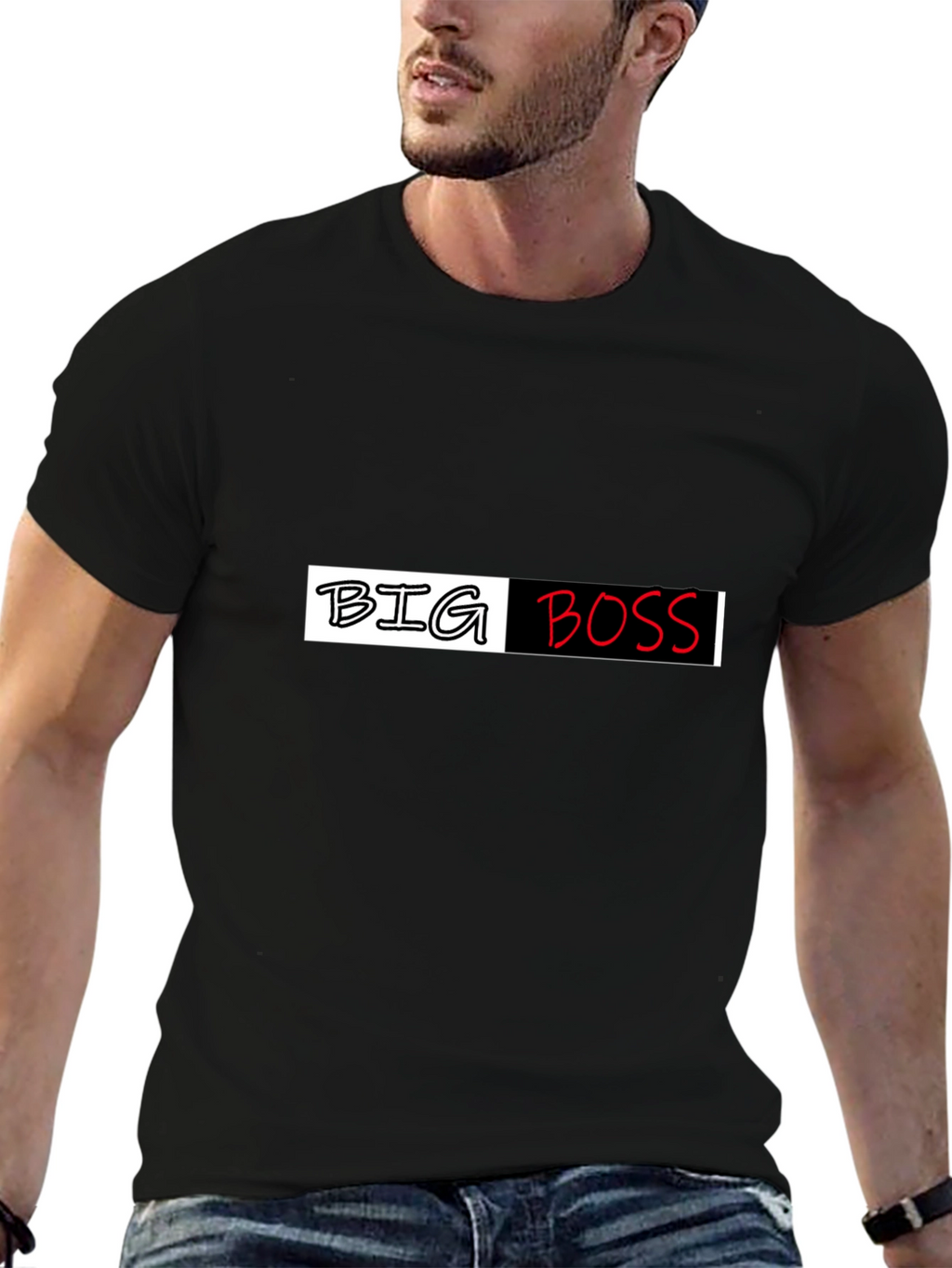 Big Boss Graphic Tee - Stylish Menswear