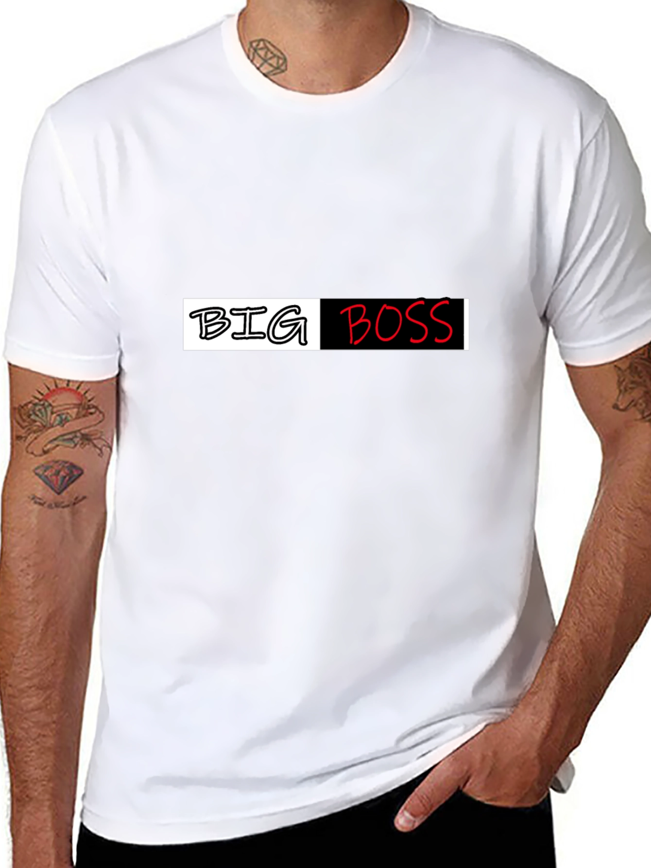 Big Boss Graphic Tee - Stylish Menswear