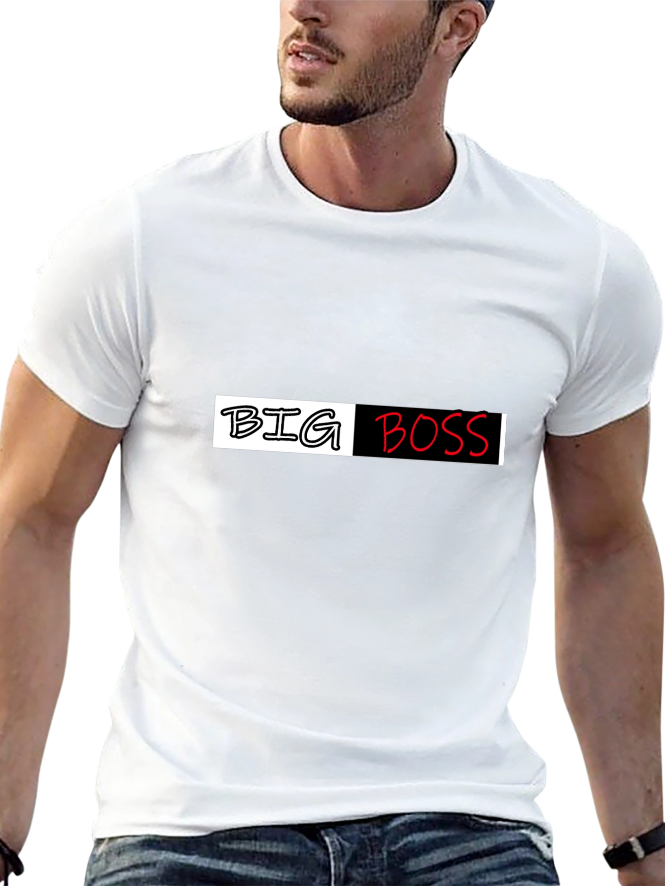 Big Boss Graphic Tee - Stylish Menswear