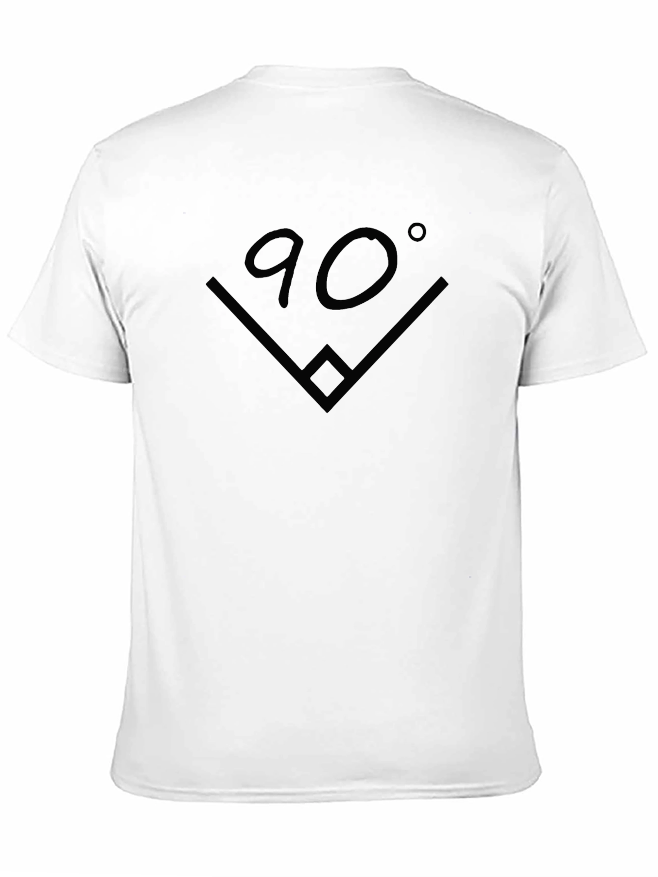 90 Degree Angle Graphic T-Shirt