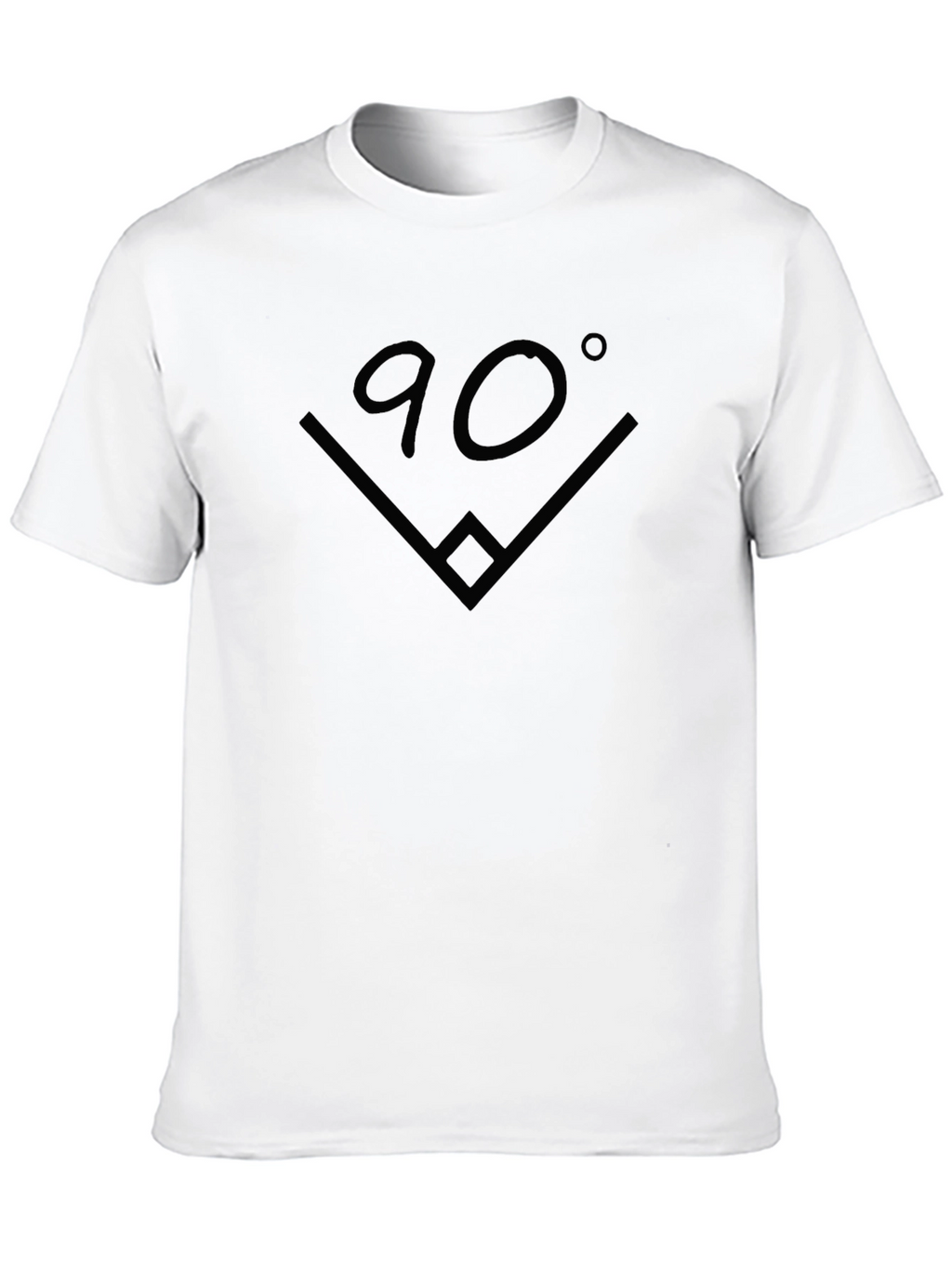90 Degree Angle Graphic T-Shirt