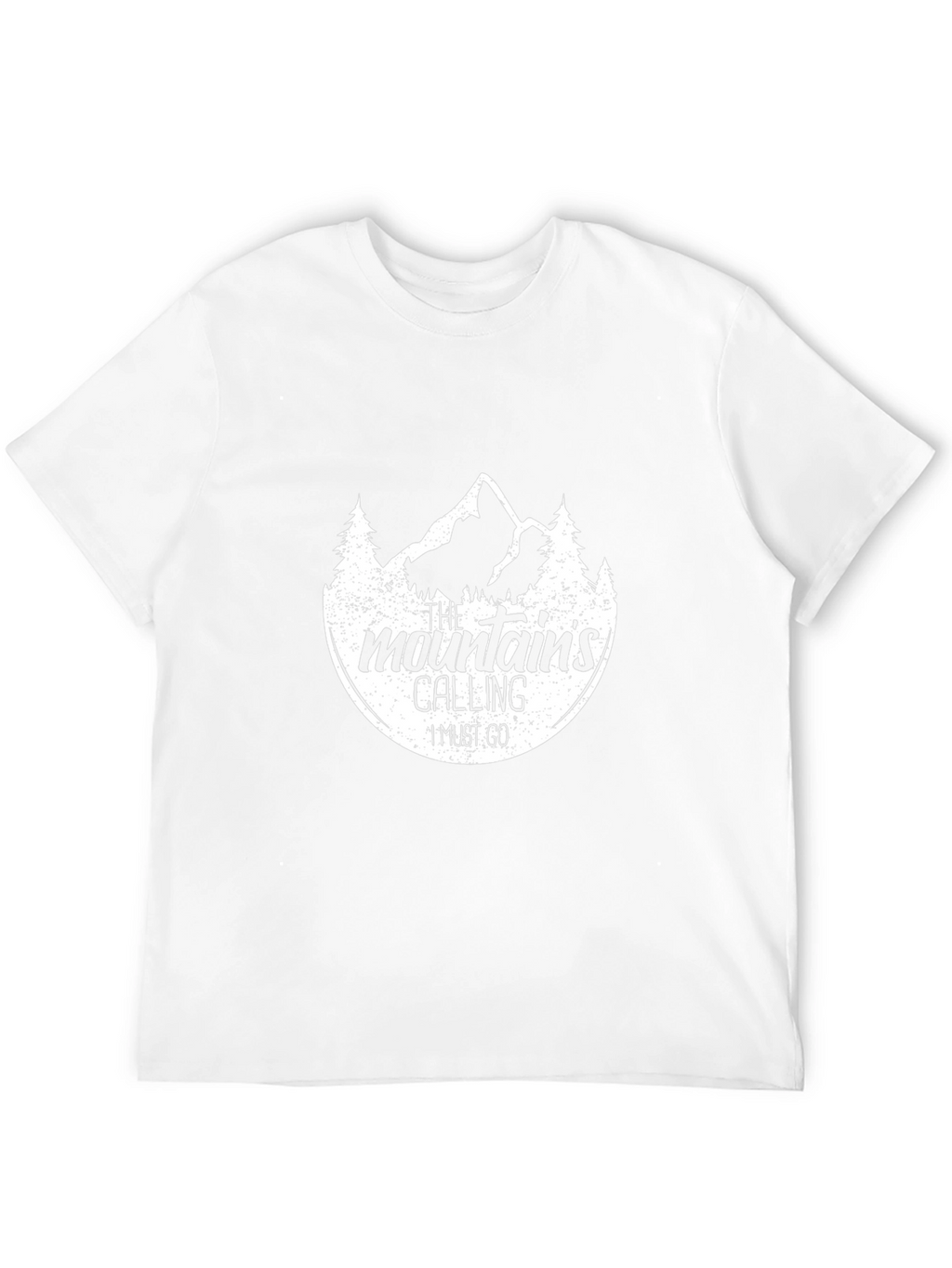 Mountain Calling Black Graphic Tee