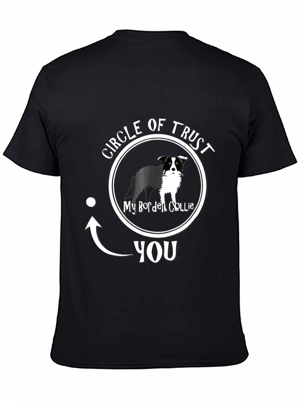 Circle of Trust Border Collie Graphic T-Shirt