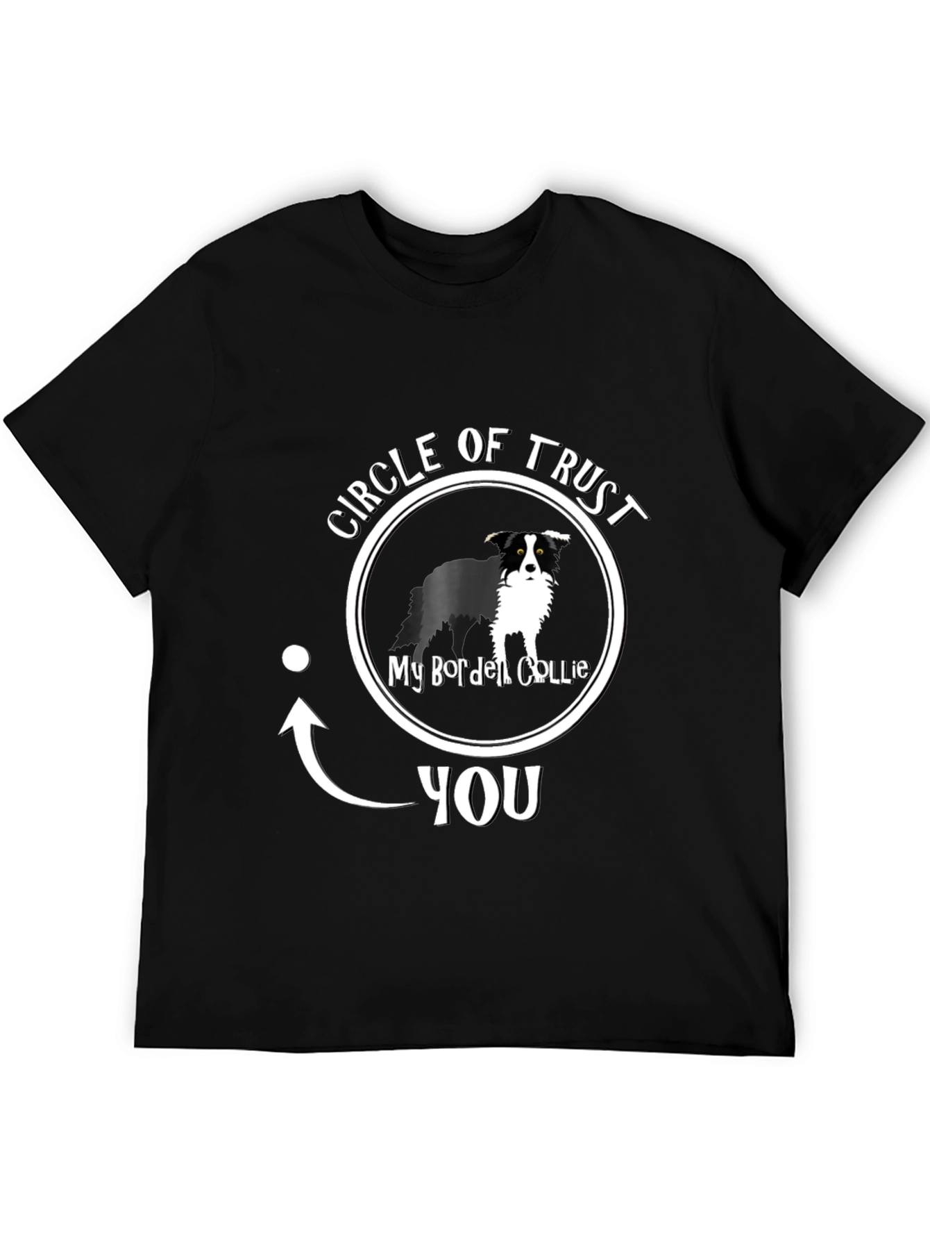 Circle of Trust Border Collie Graphic T-Shirt