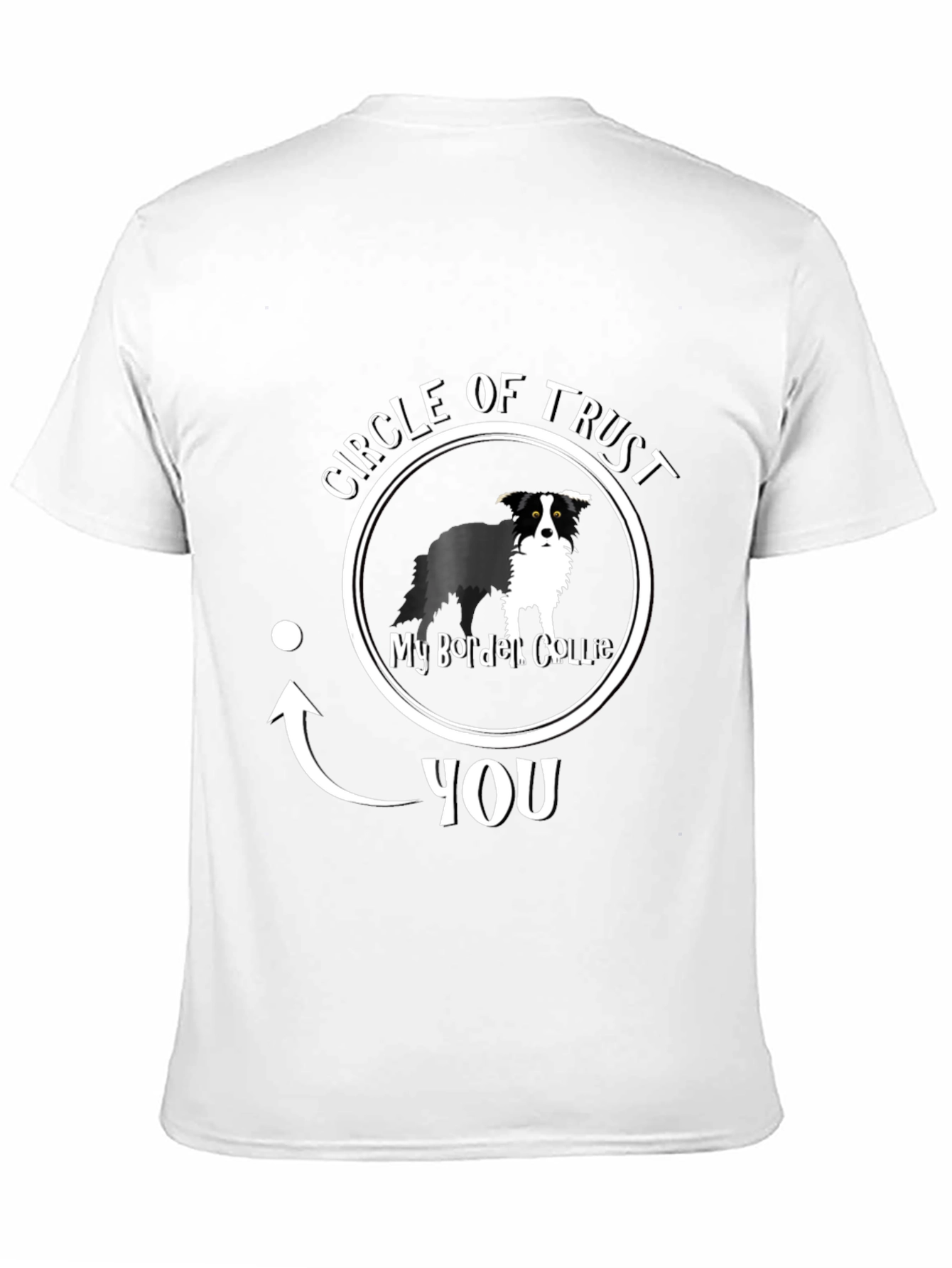 Circle of Trust Border Collie Graphic T-Shirt