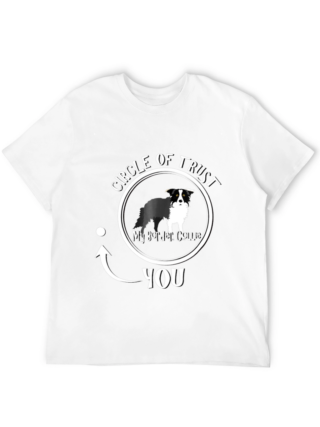 Circle of Trust Border Collie Graphic T-Shirt