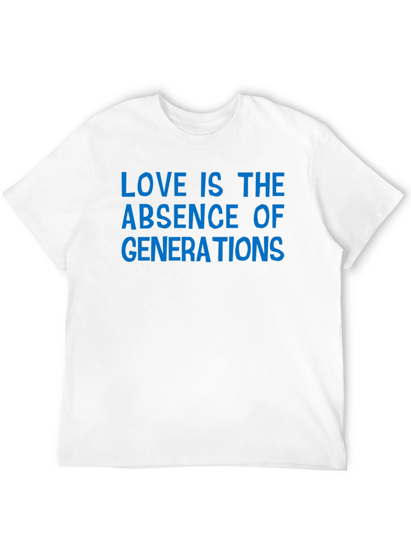 Love Absence Generations Blue Graphic Tee