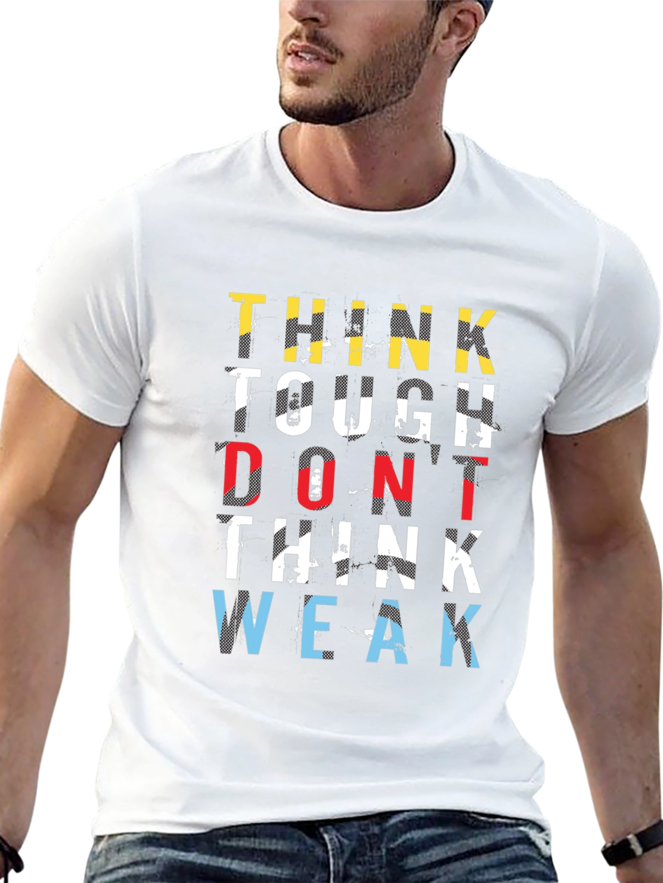 Think Tough T-Shirt - Motivational Graphic Tee