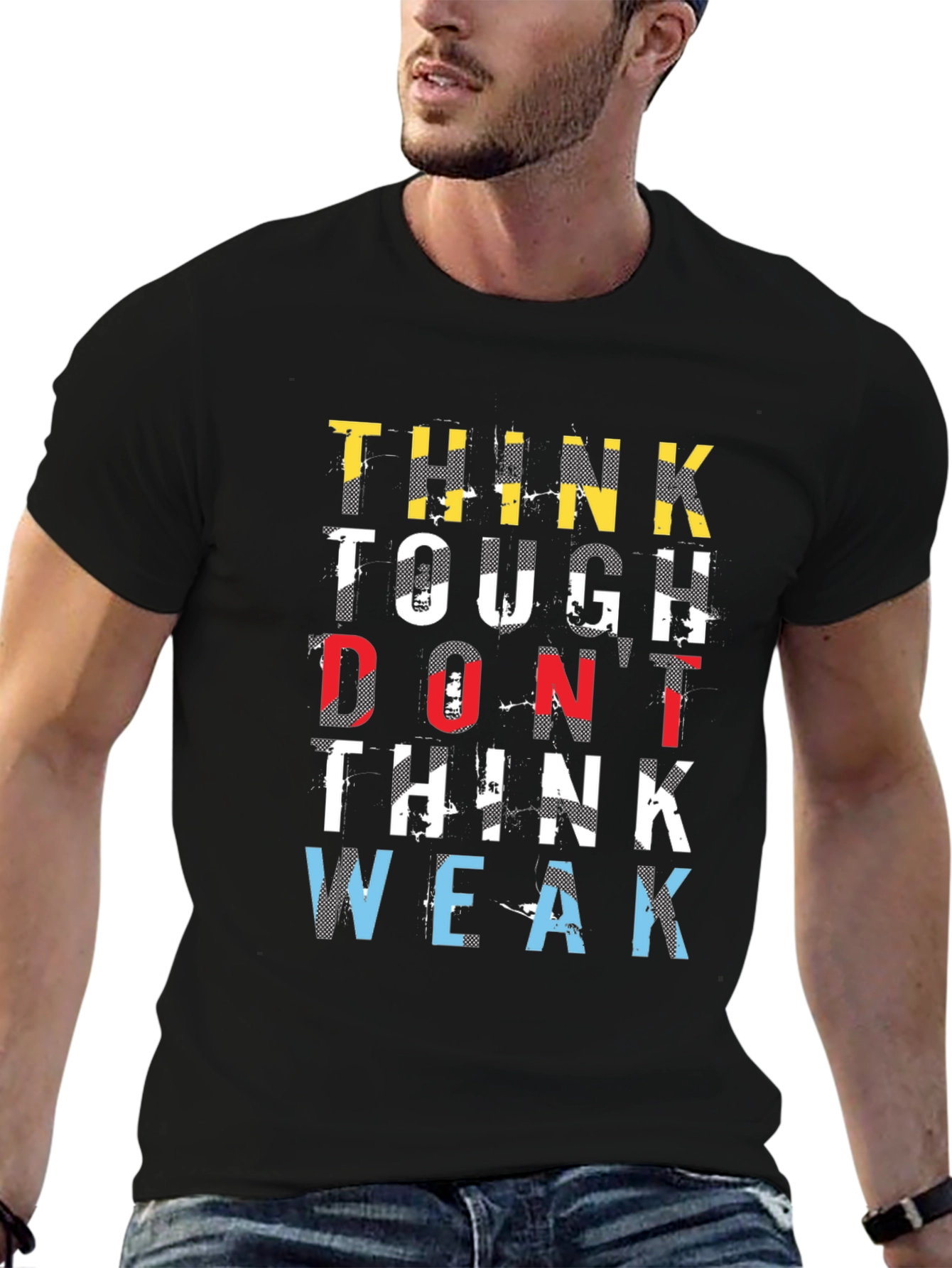 Think Tough T-Shirt - Motivational Graphic Tee