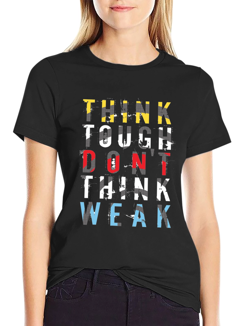 Think Tough T-Shirt - Motivational Graphic Tee