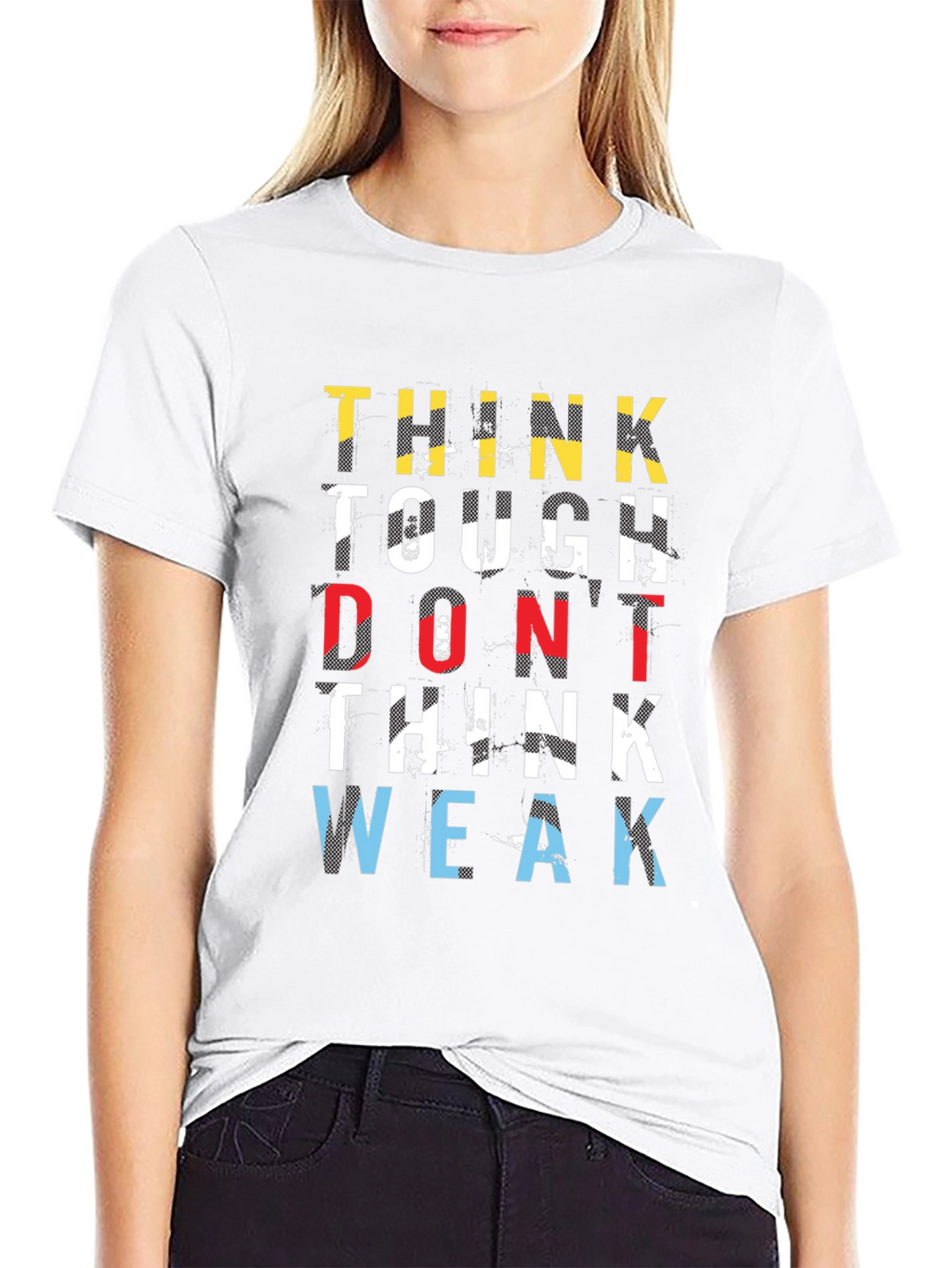 Think Tough T-Shirt - Motivational Graphic Tee