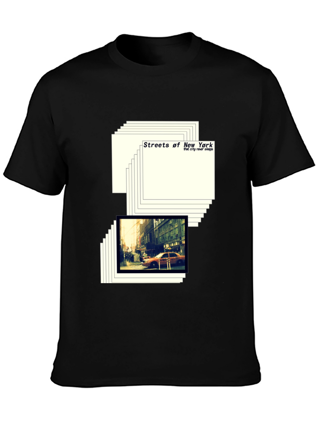 Streets of New York Graphic Print T-Shirt