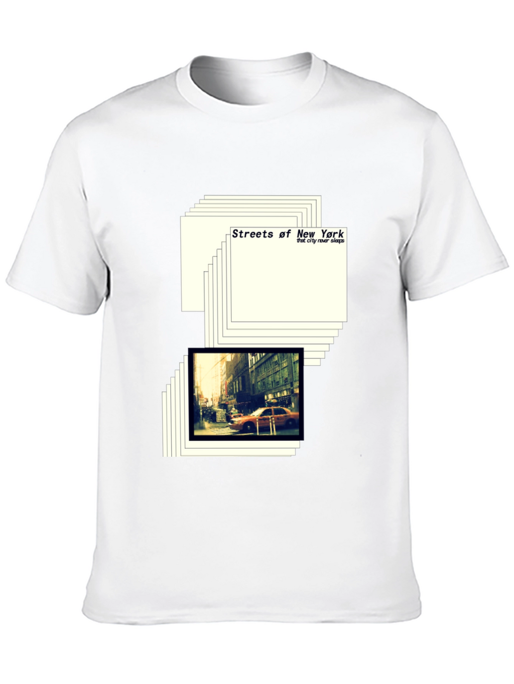 Streets of New York Graphic Print T-Shirt