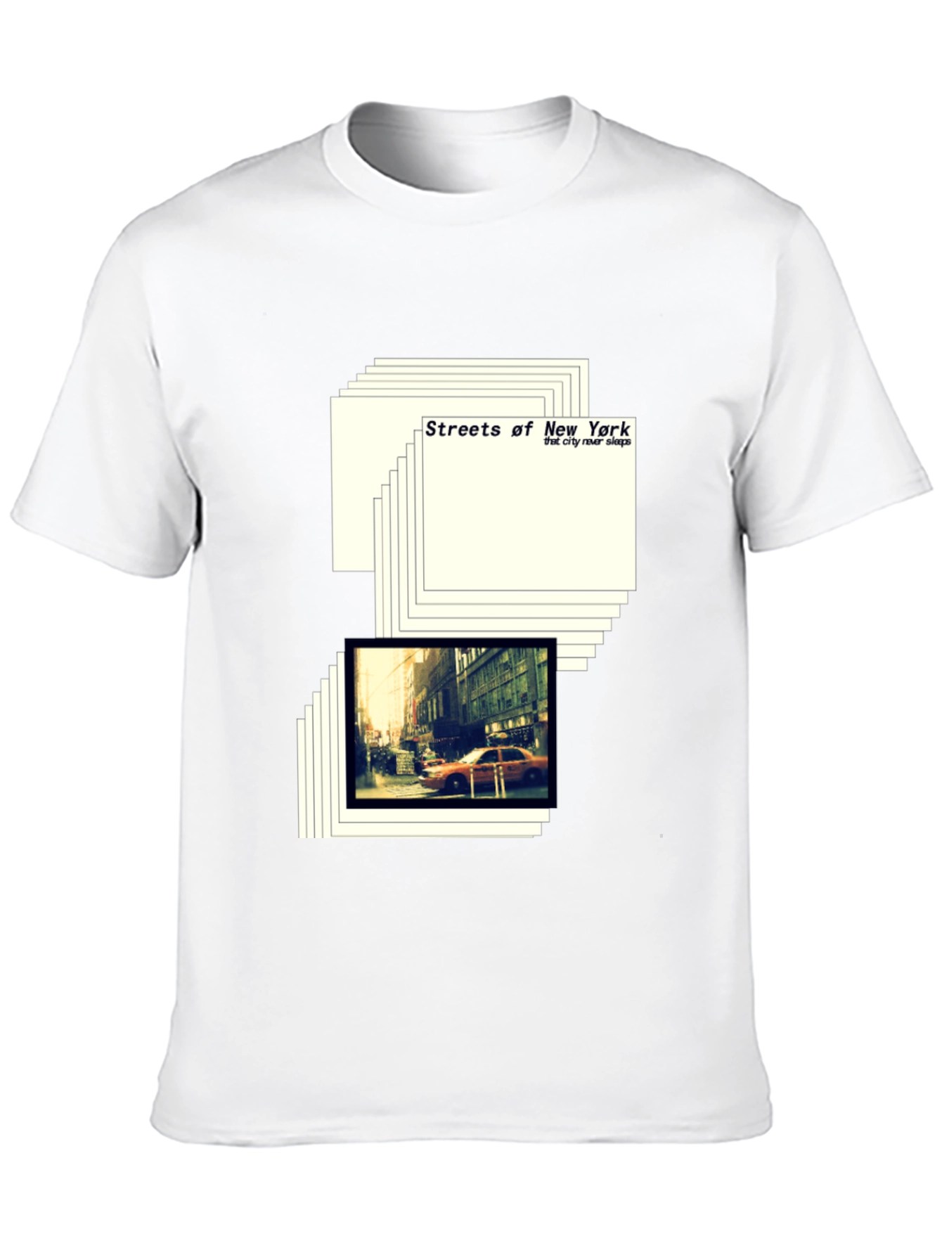 Streets of New York Graphic Print T-Shirt