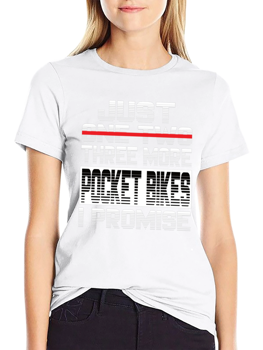 Just One Two Three More Pocket Bikes T-Shirt
