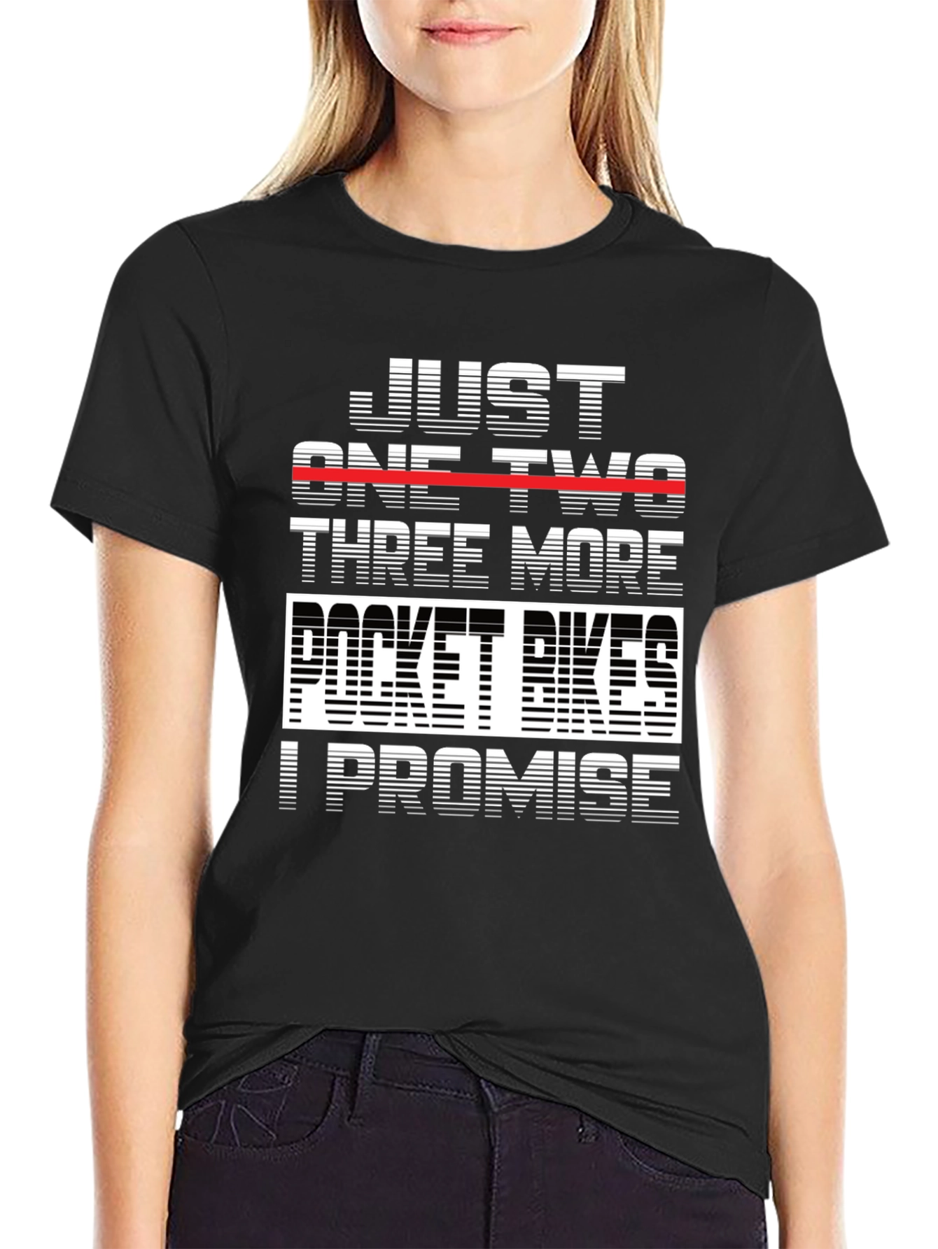 Just One Two Three More Pocket Bikes T-Shirt