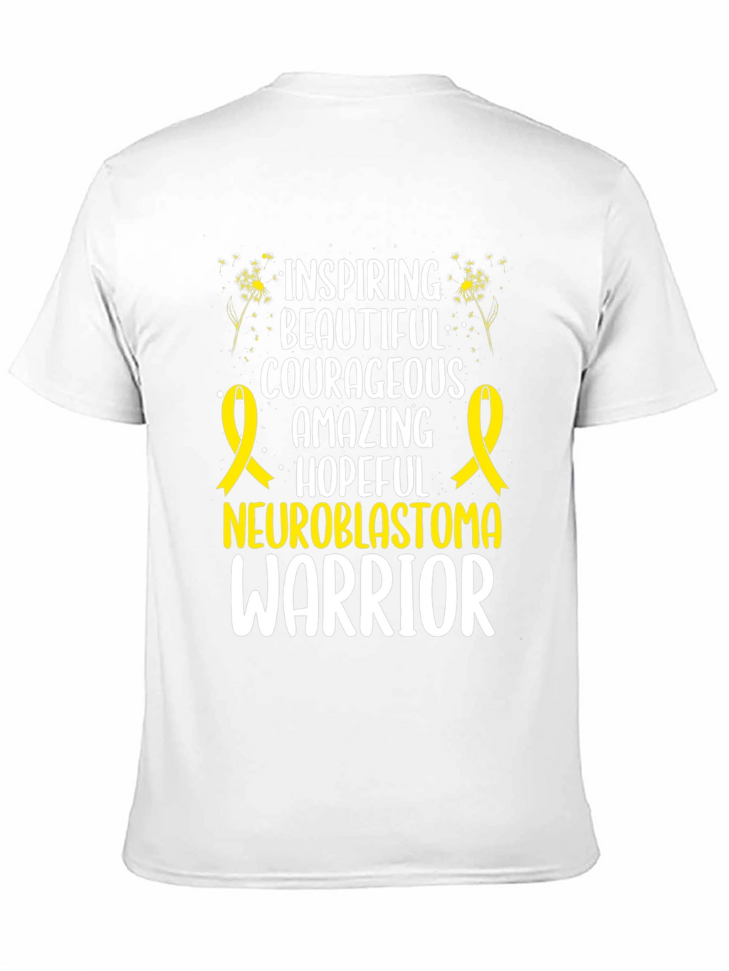 Neuroblastoma Warrior Inspiring T-Shirt
