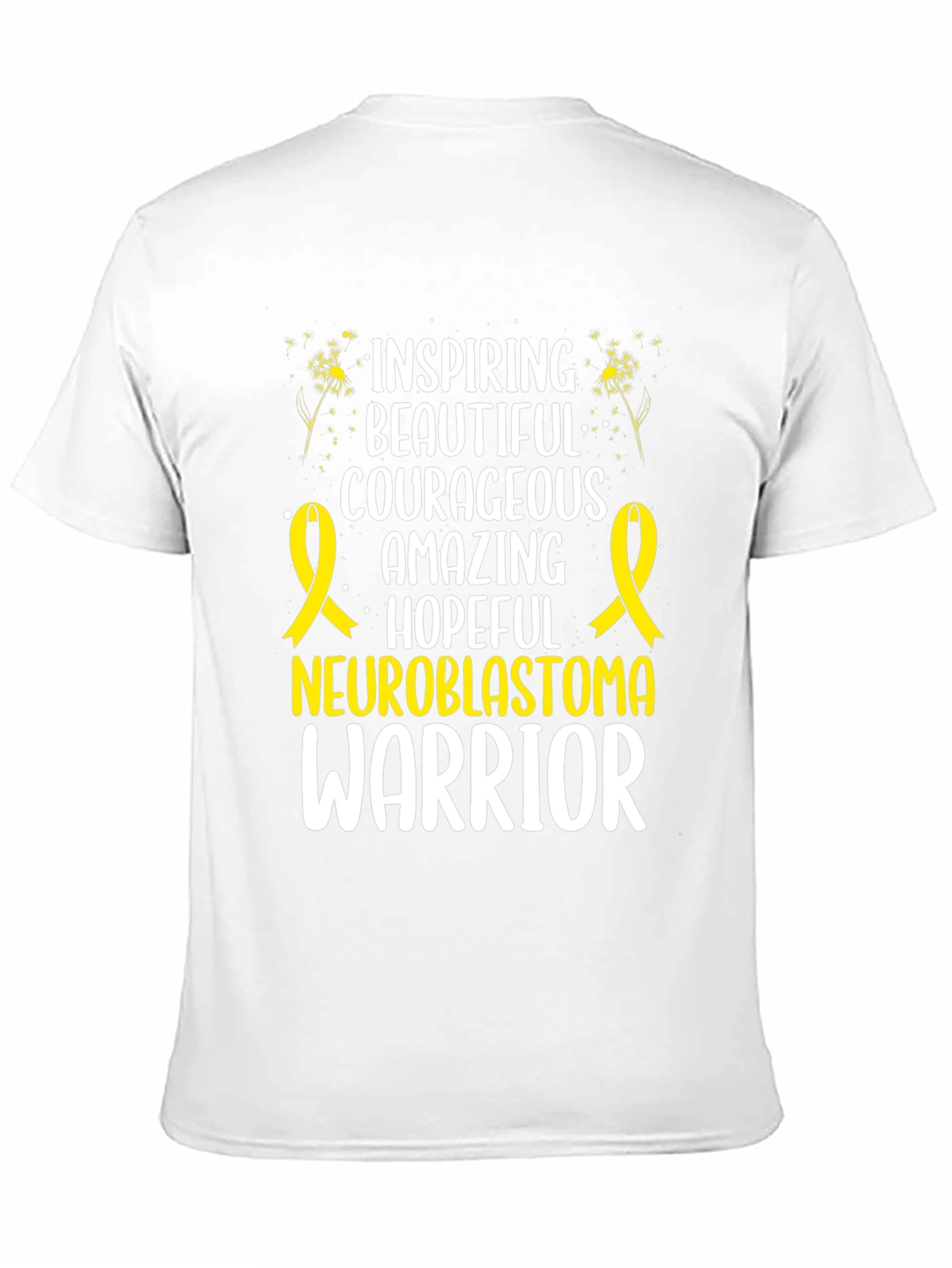 Neuroblastoma Warrior Inspiring T-Shirt