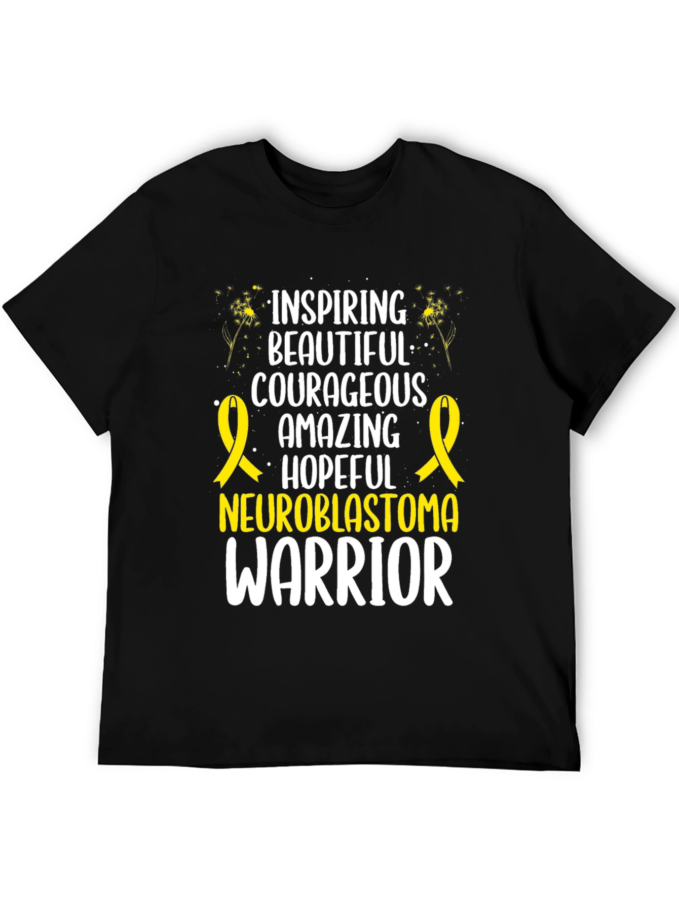Neuroblastoma Warrior Inspiring T-Shirt