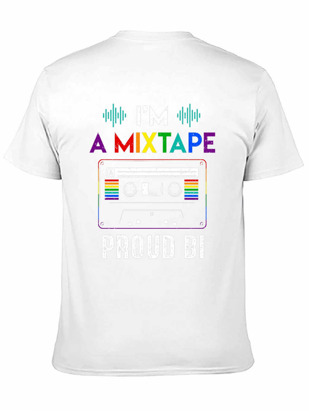 Proud Bi Mixtape Pride T-Shirt