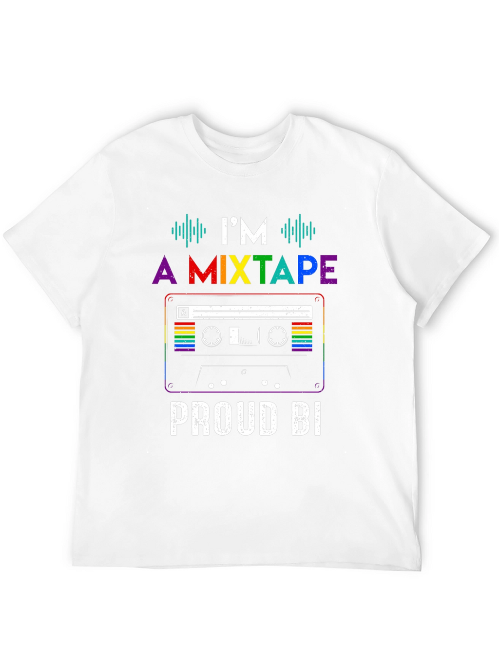 Proud Bi Mixtape Pride T-Shirt