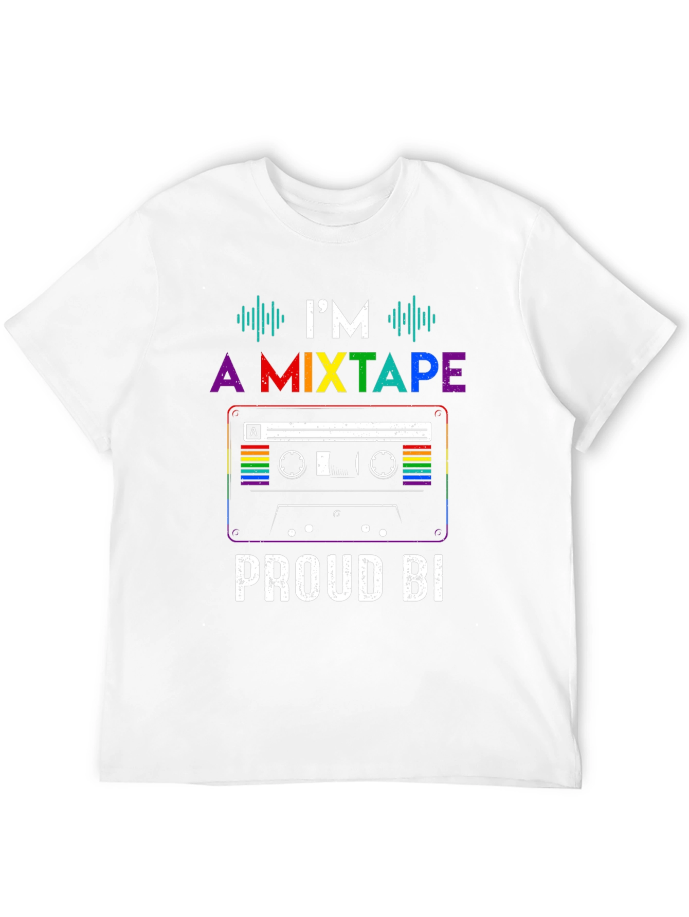 Proud Bi Mixtape Pride T-Shirt