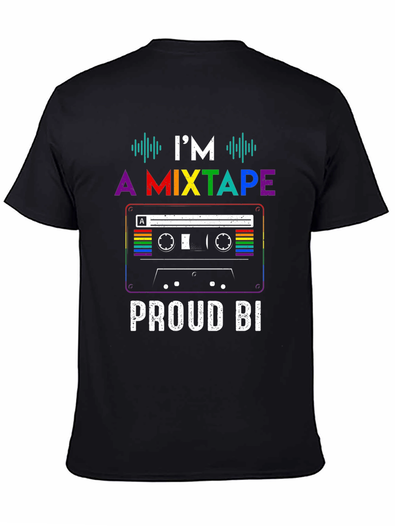 Proud Bi Mixtape Pride T-Shirt
