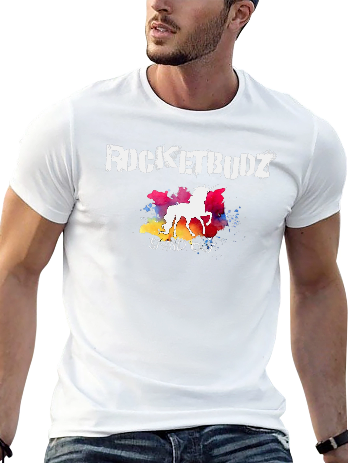 Rocketbudz Unicorn T-Shirt - Stand Out Style