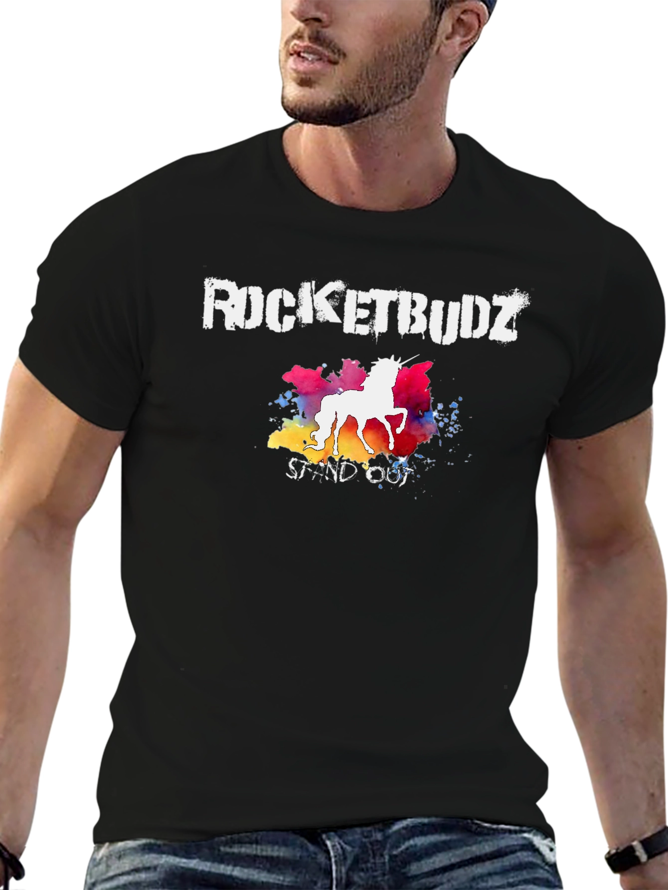 Rocketbudz Unicorn T-Shirt - Stand Out Style