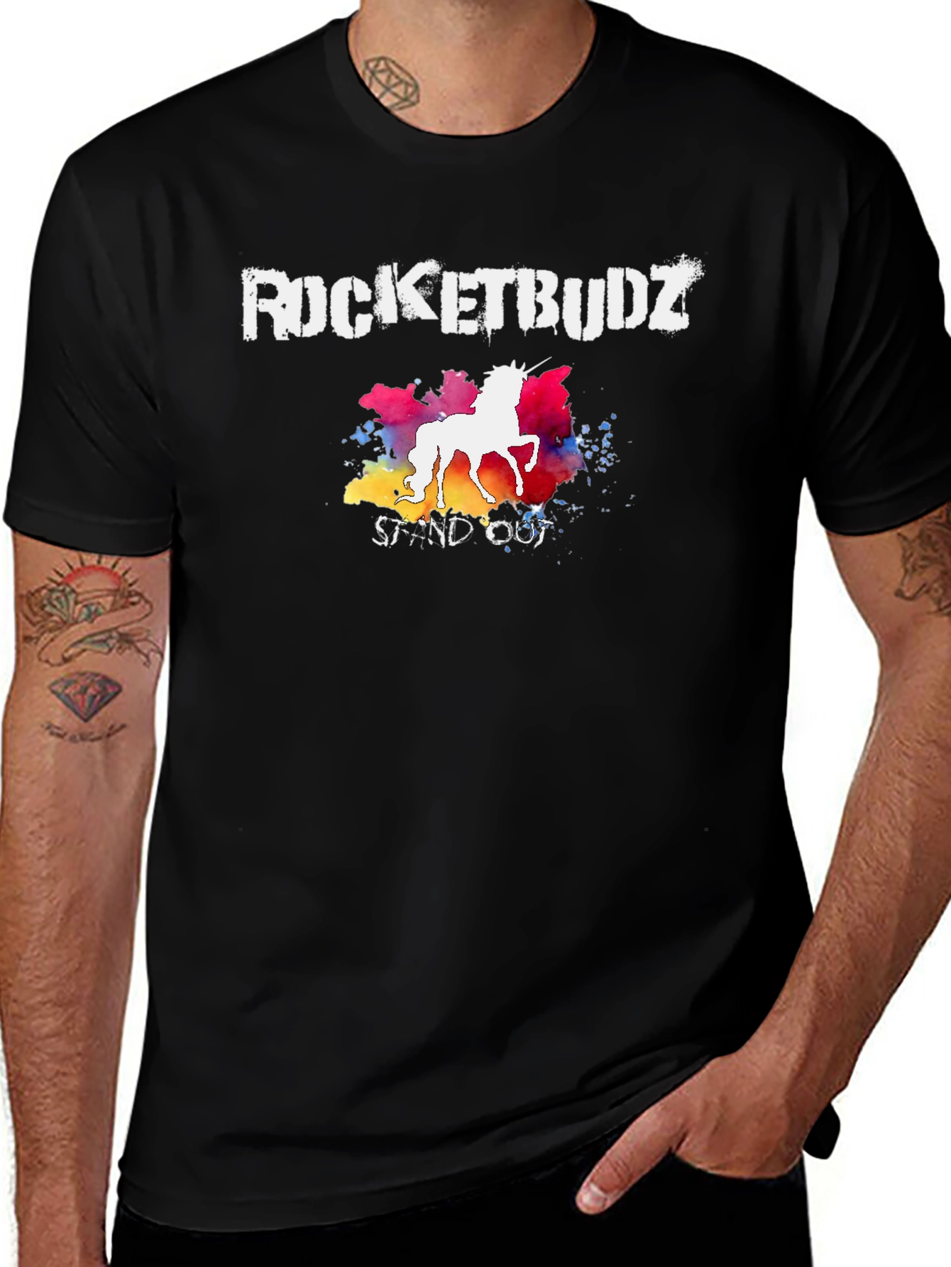 Rocketbudz Unicorn T-Shirt - Stand Out Style