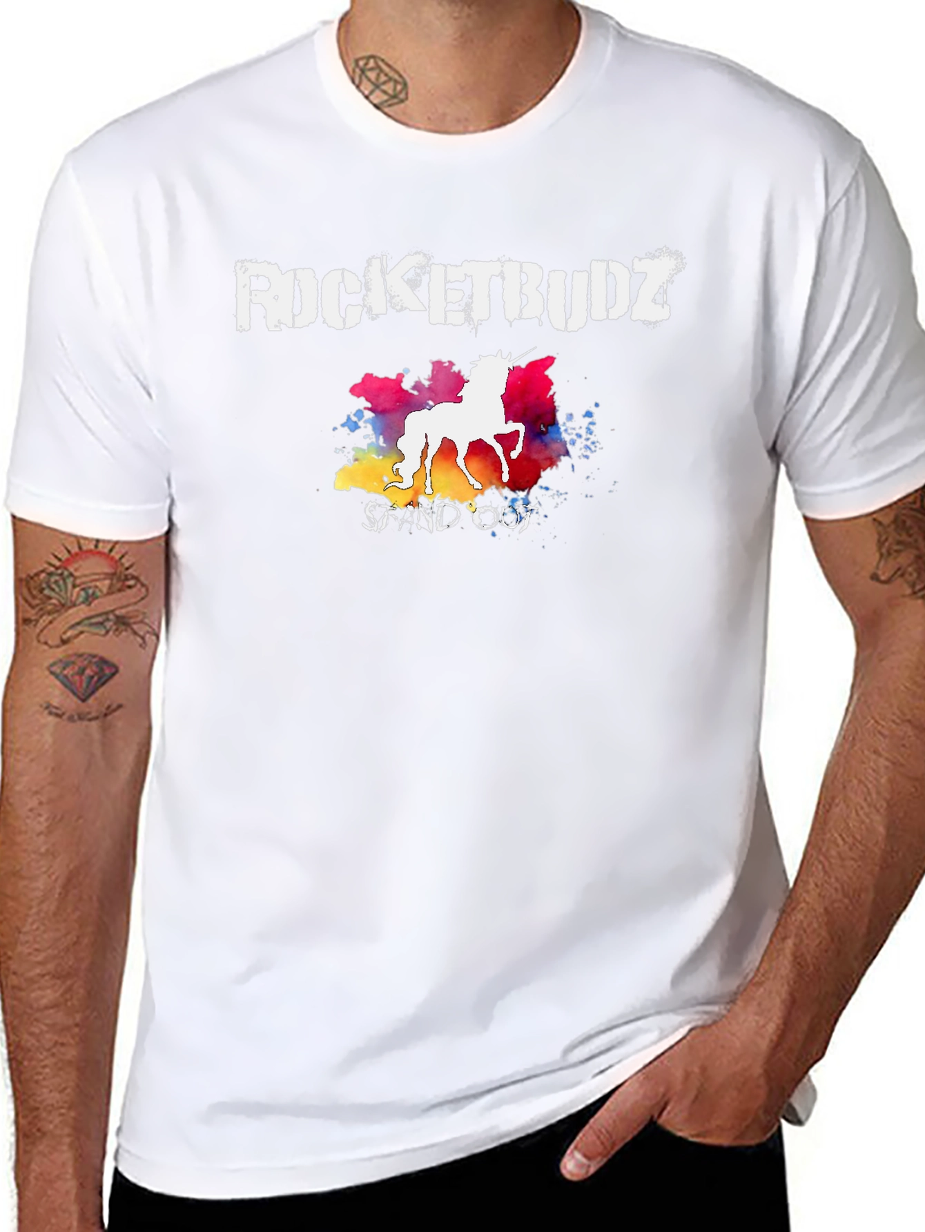 Rocketbudz Unicorn T-Shirt - Stand Out Style