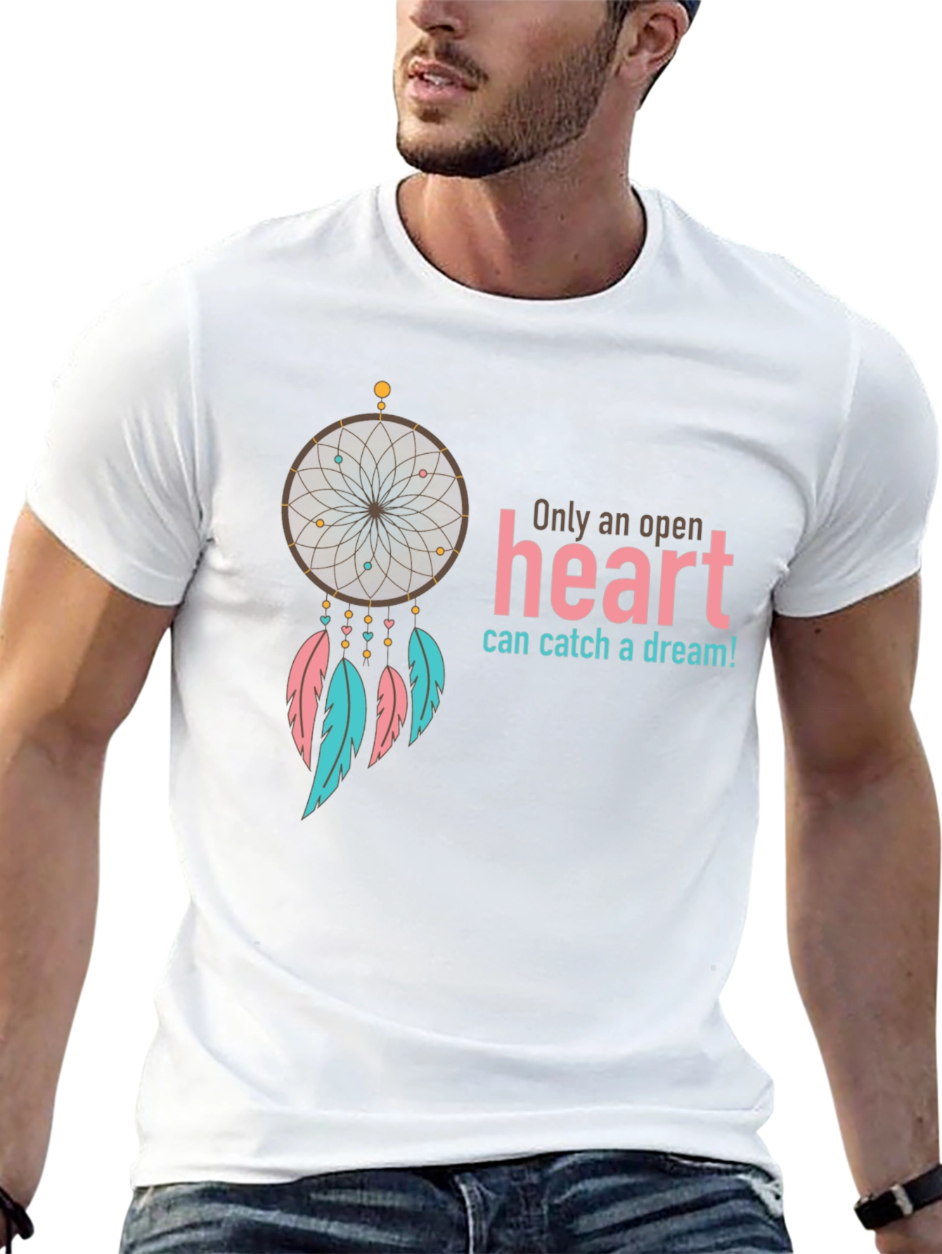 Dreamcatcher Heart Graphic Tee