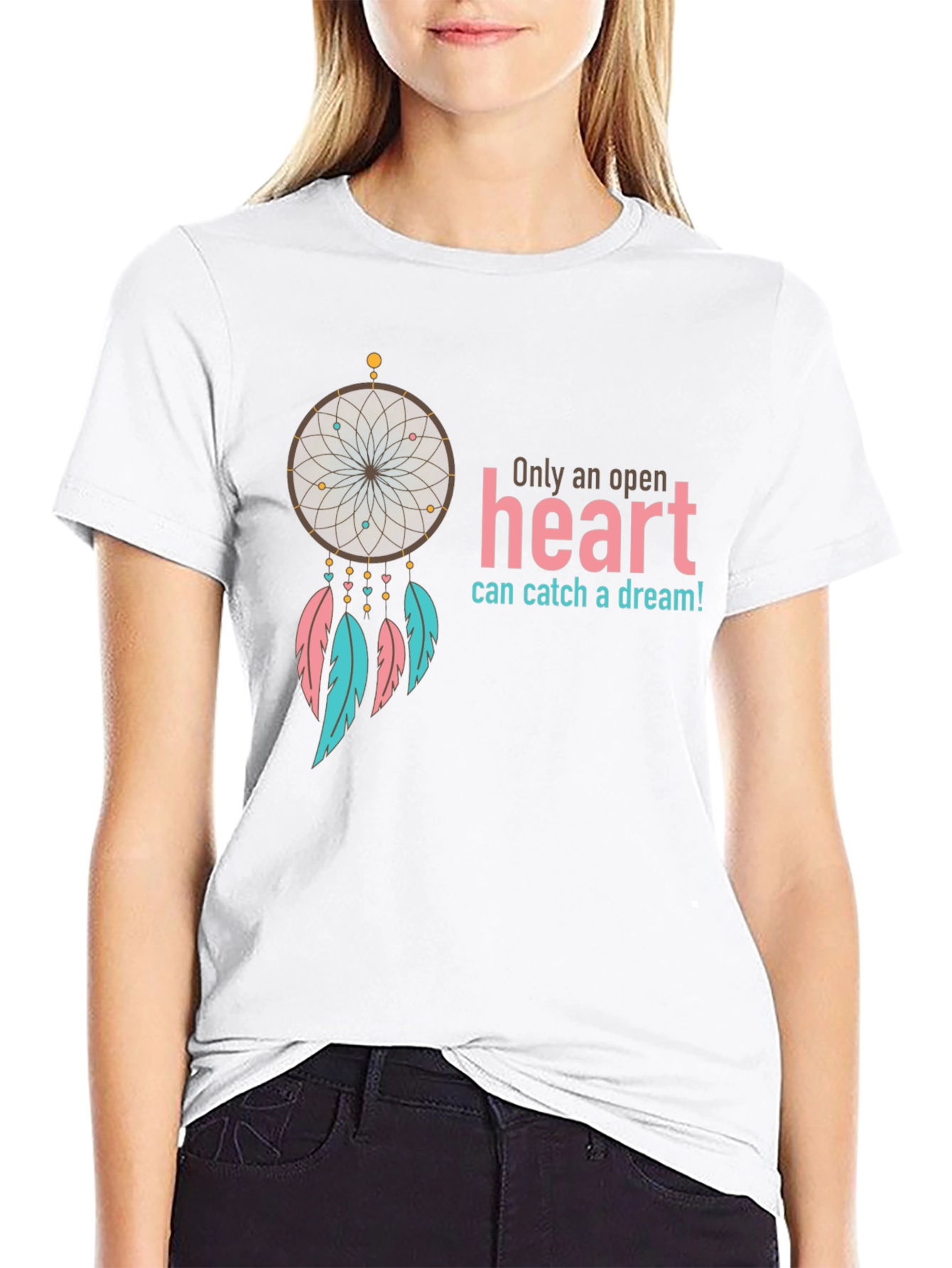 Dreamcatcher Heart Graphic Tee