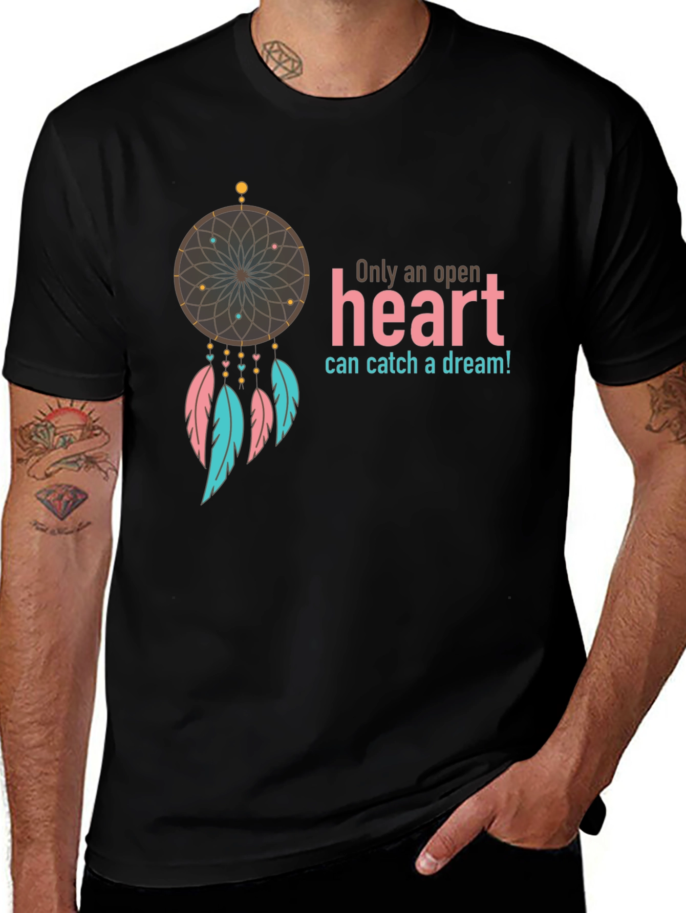 Dreamcatcher Heart Graphic Tee