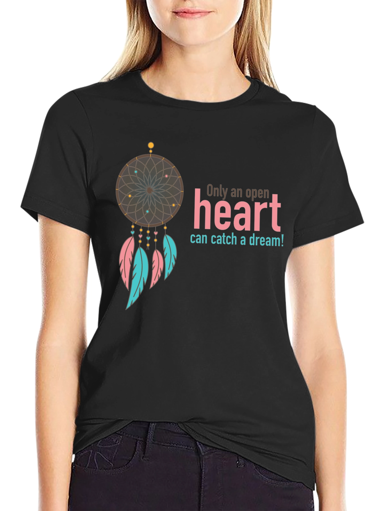 Dreamcatcher Heart Graphic Tee