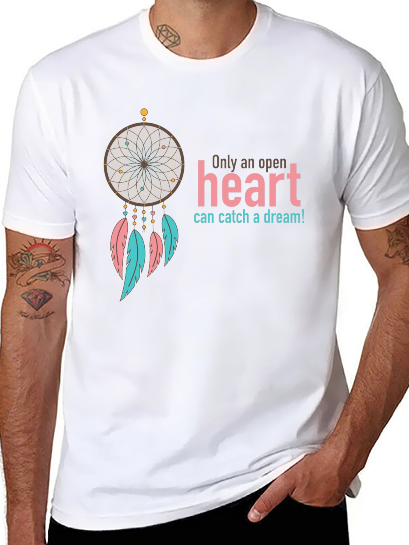 Dreamcatcher Heart Graphic Tee