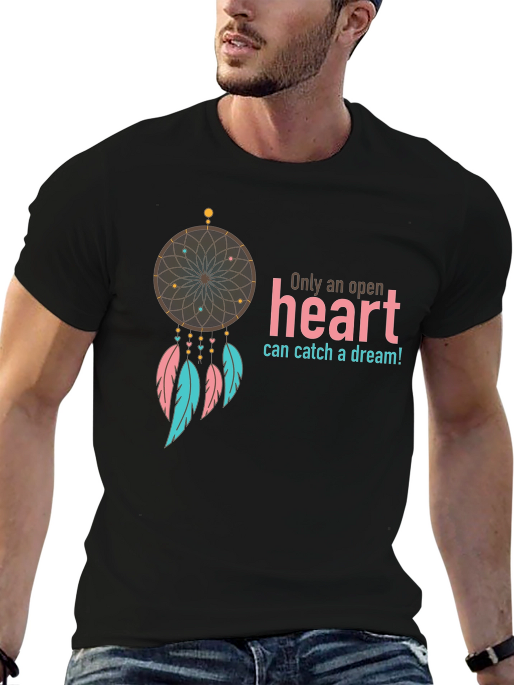 Dreamcatcher Heart Graphic Tee