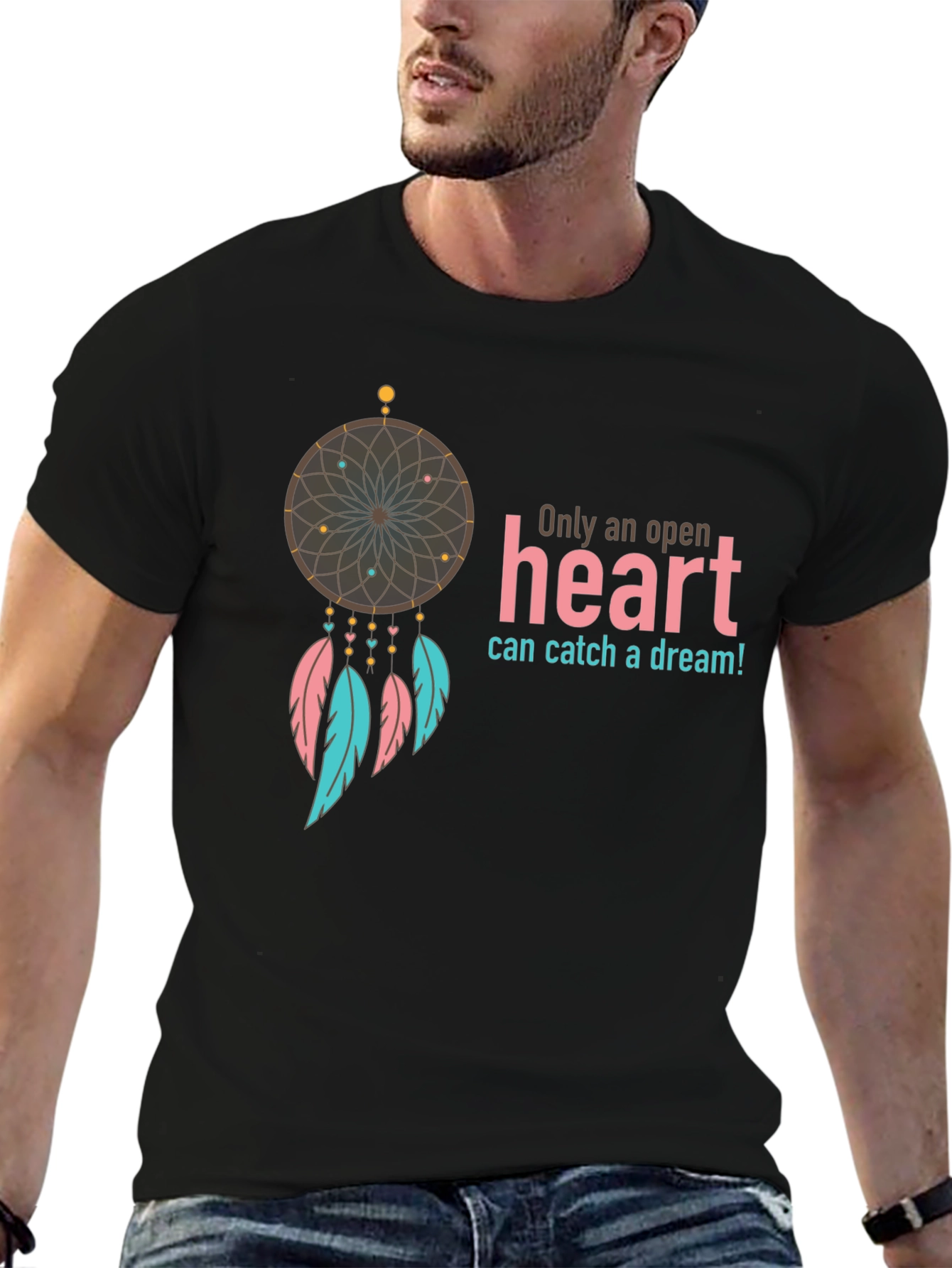 Dreamcatcher Heart Graphic Tee