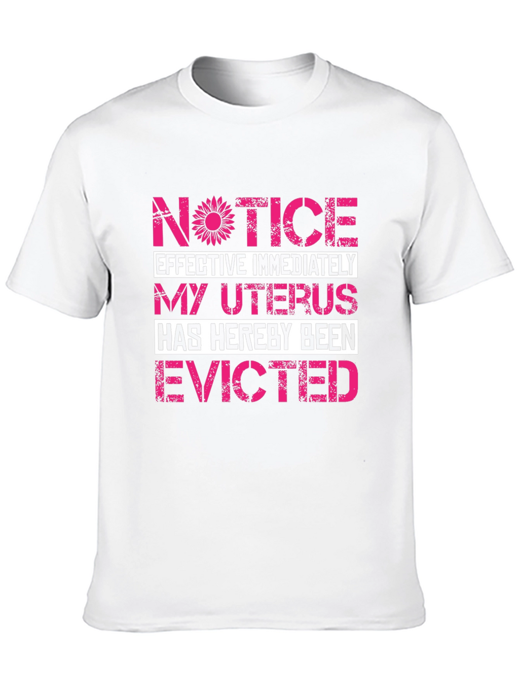 Uterus Evicted T-Shirt - Funny Hysterectomy Gift