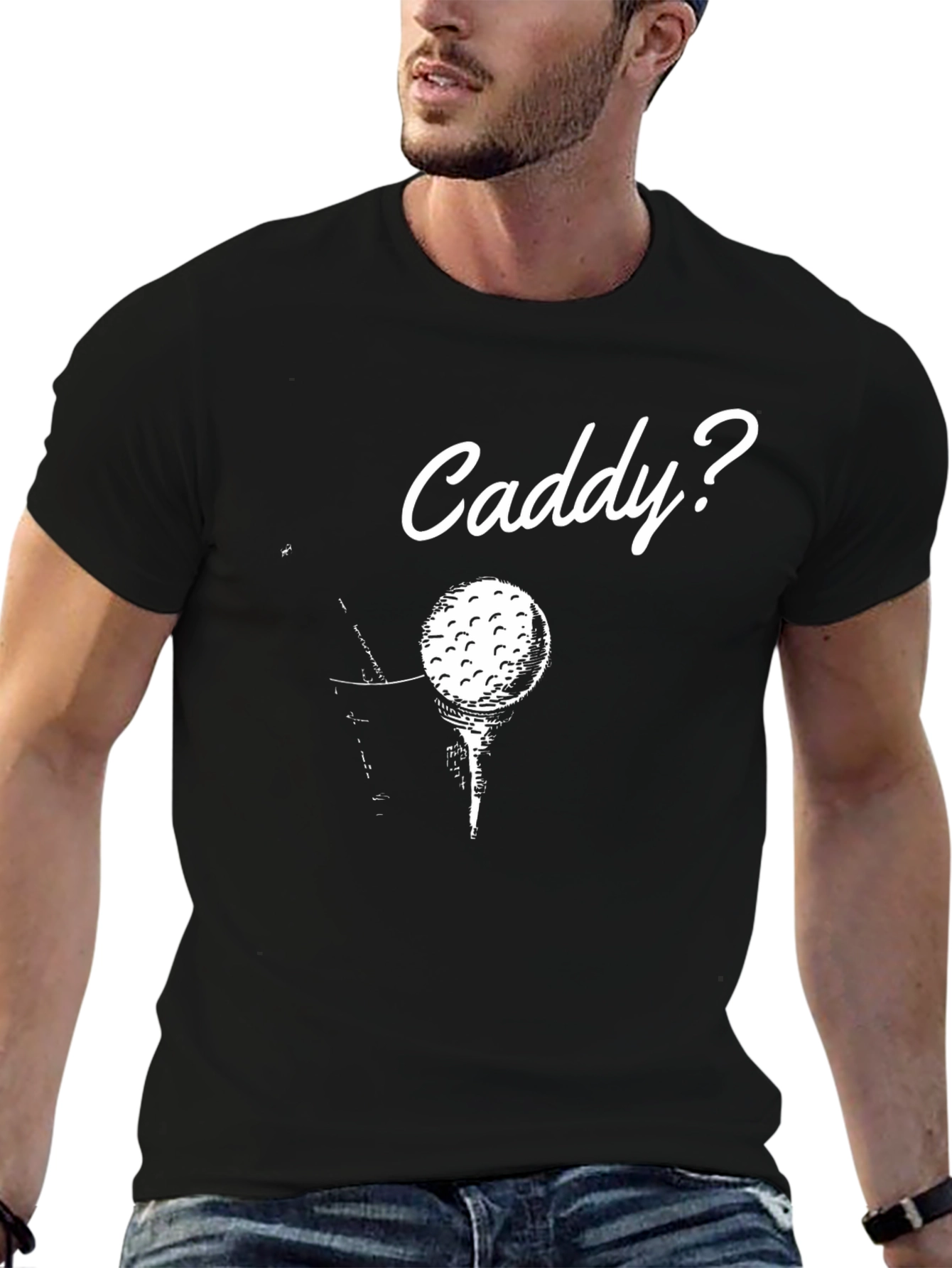 Caddy Golf T-Shirt - Humorous Golfer Tee