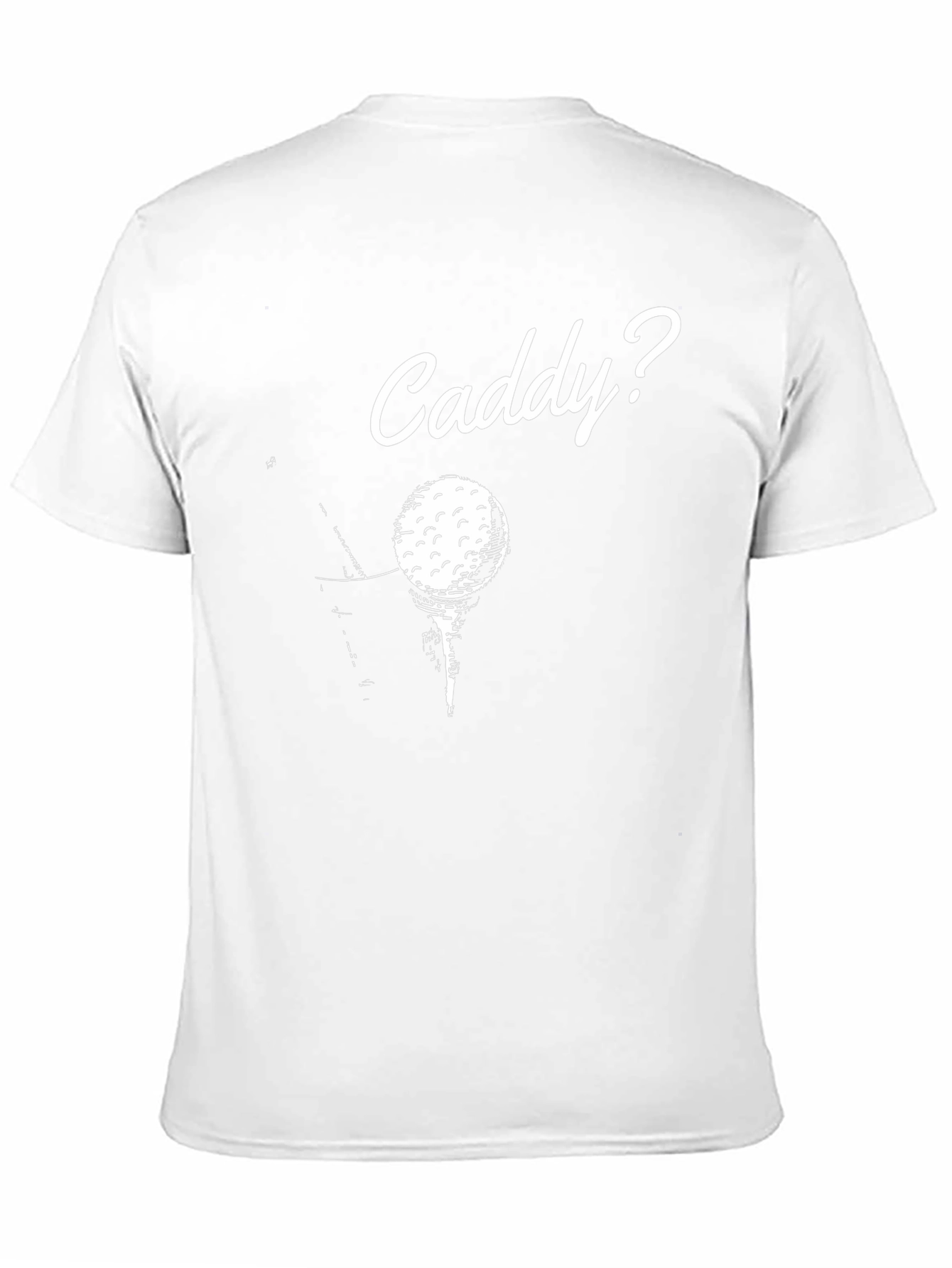 Caddy Golf T-Shirt - Humorous Golfer Tee