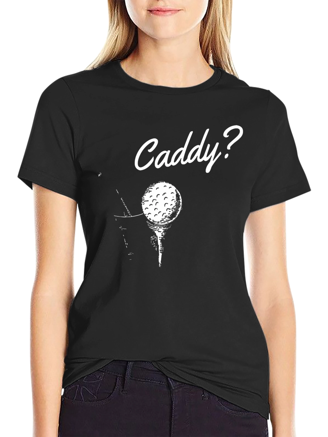 Caddy Golf T-Shirt - Humorous Golfer Tee