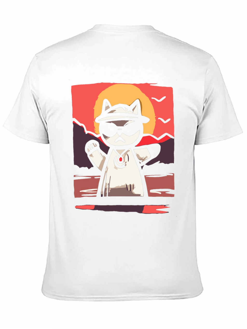 Cool Cat Sunset T-Shirt
