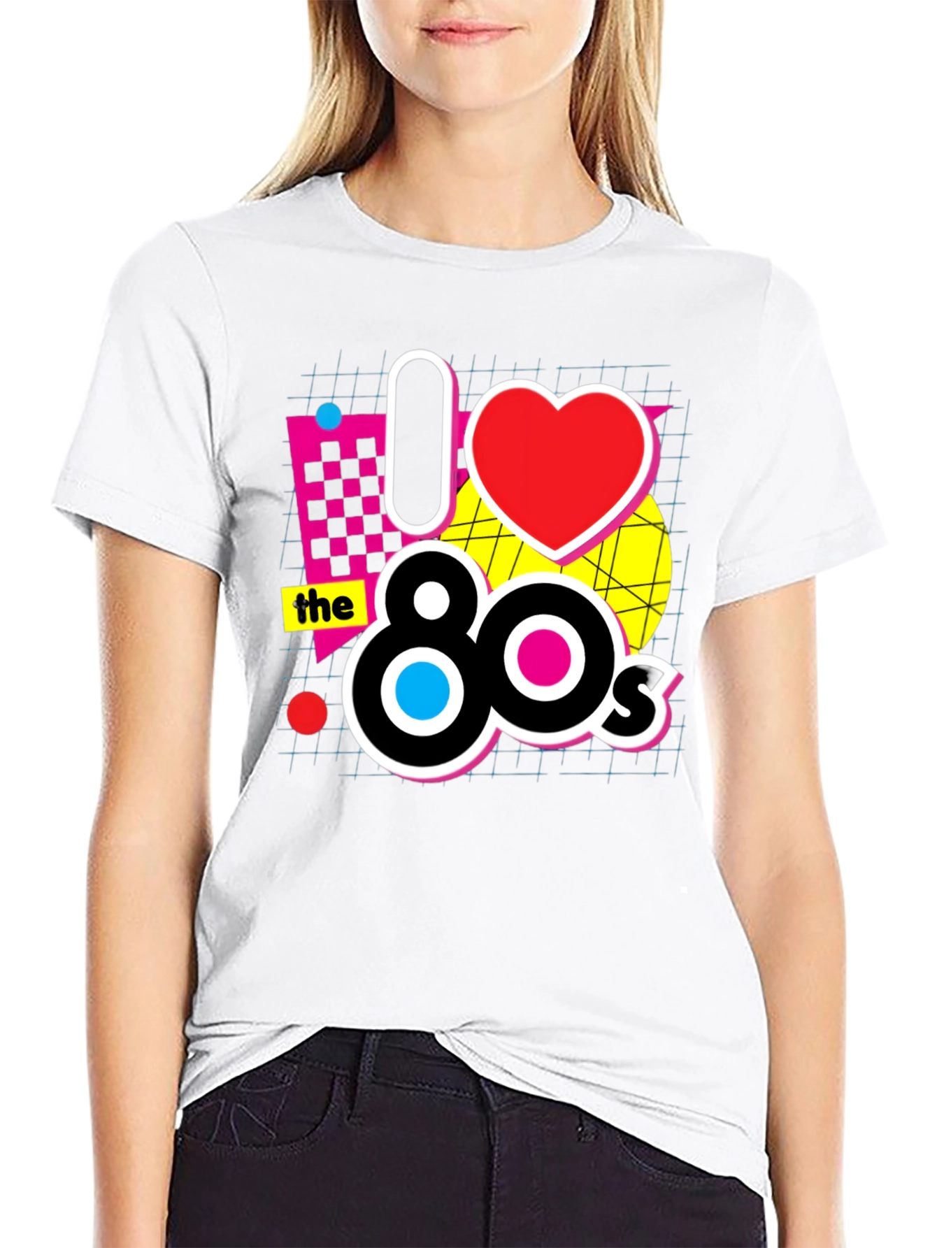 I Love the 80s Retro Graphic T-Shirt