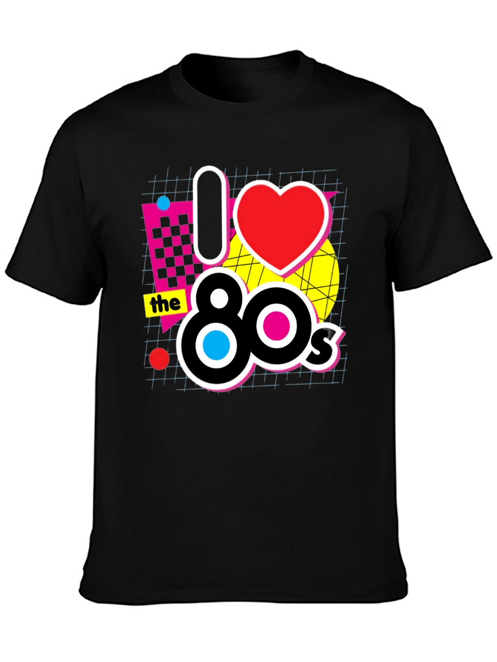 I Love the 80s Retro Graphic T-Shirt