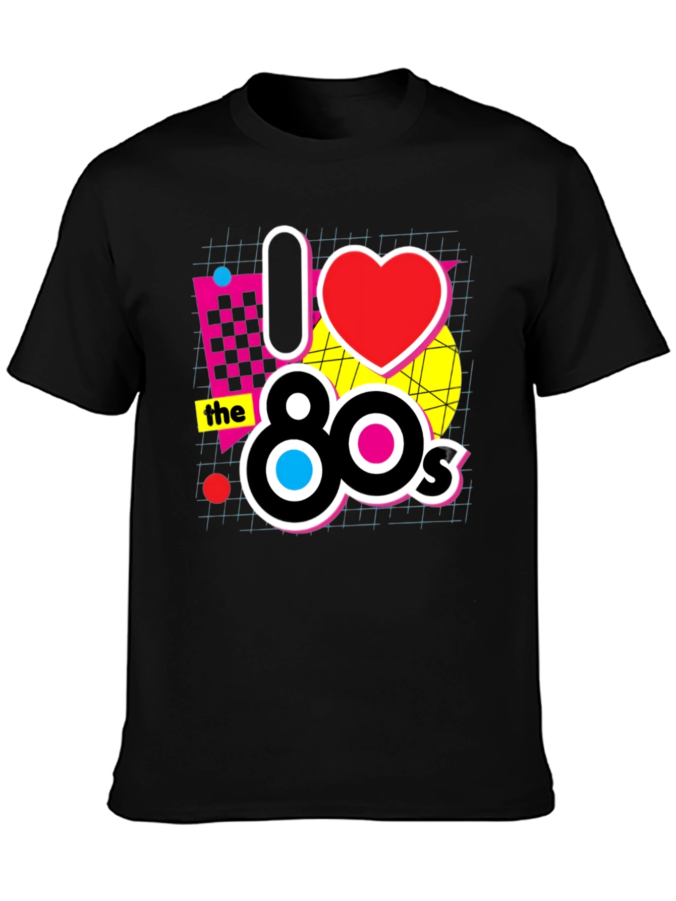 I Love the 80s Retro Graphic T-Shirt