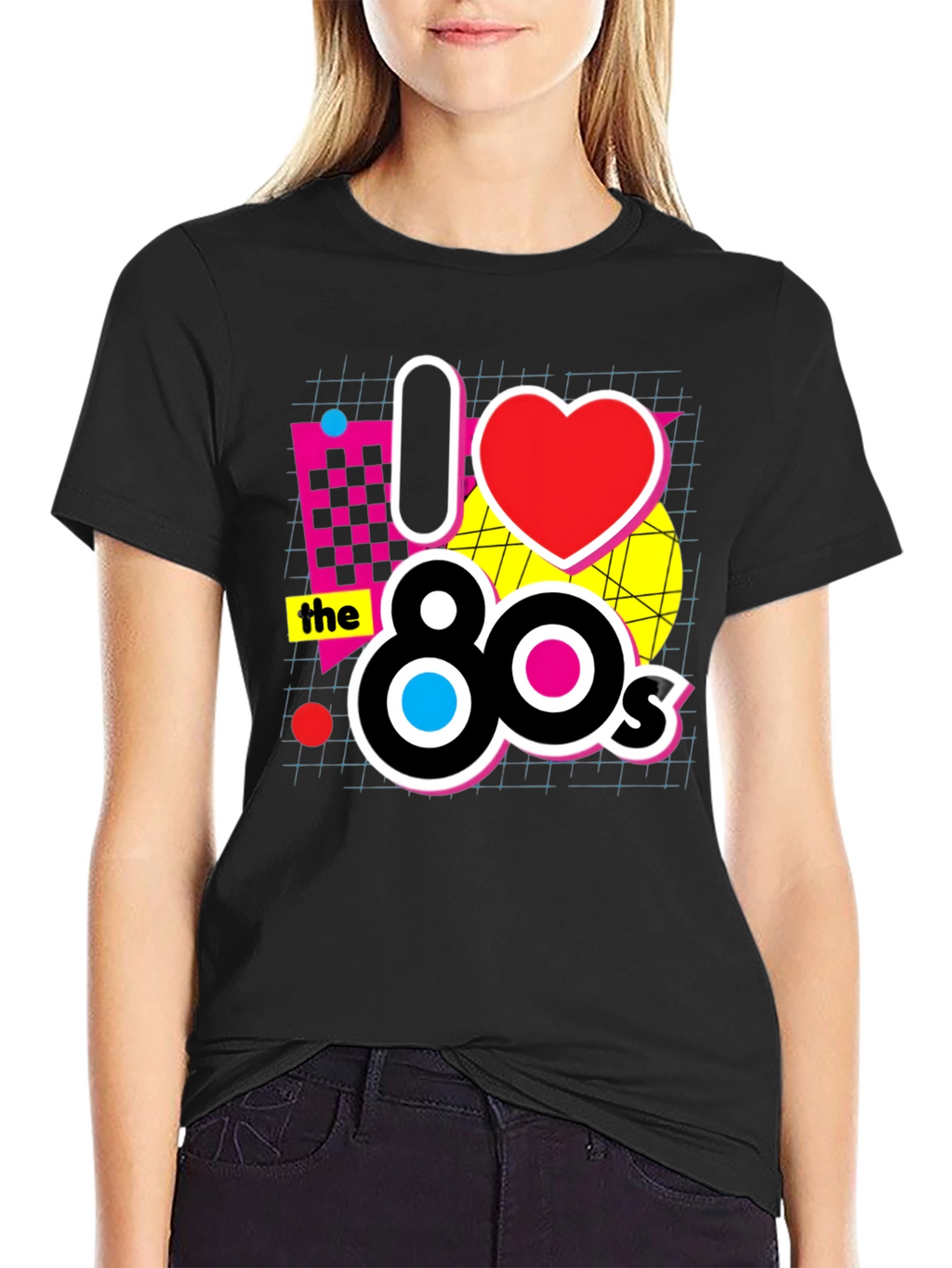I Love the 80s Retro Graphic T-Shirt